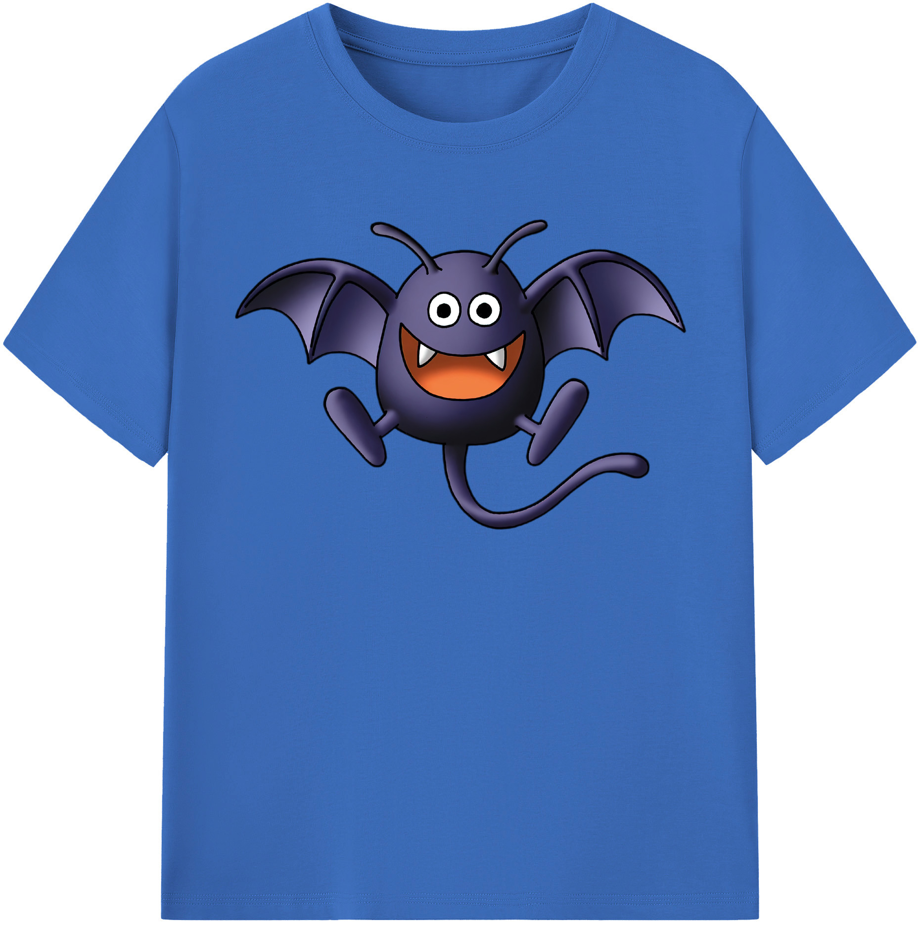 （画像用） ドラゴンクエスト Doragon Kuesuto Dragon Quest 綿100％半袖Tシャツ（フロントプリント）
