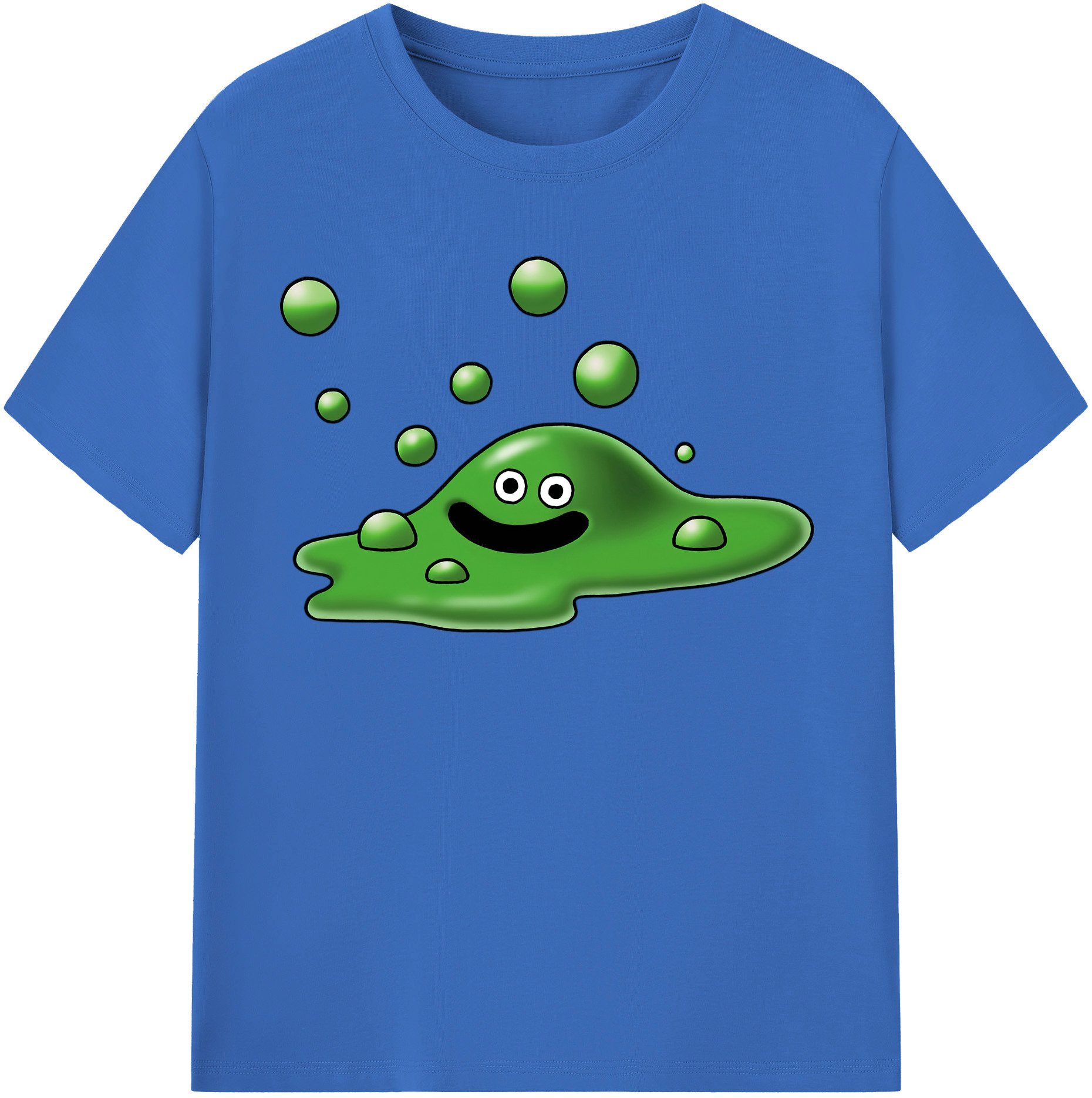 （画像用） ドラゴンクエスト Doragon Kuesuto Dragon Quest 綿100％半袖Tシャツ（フロントプリント）
