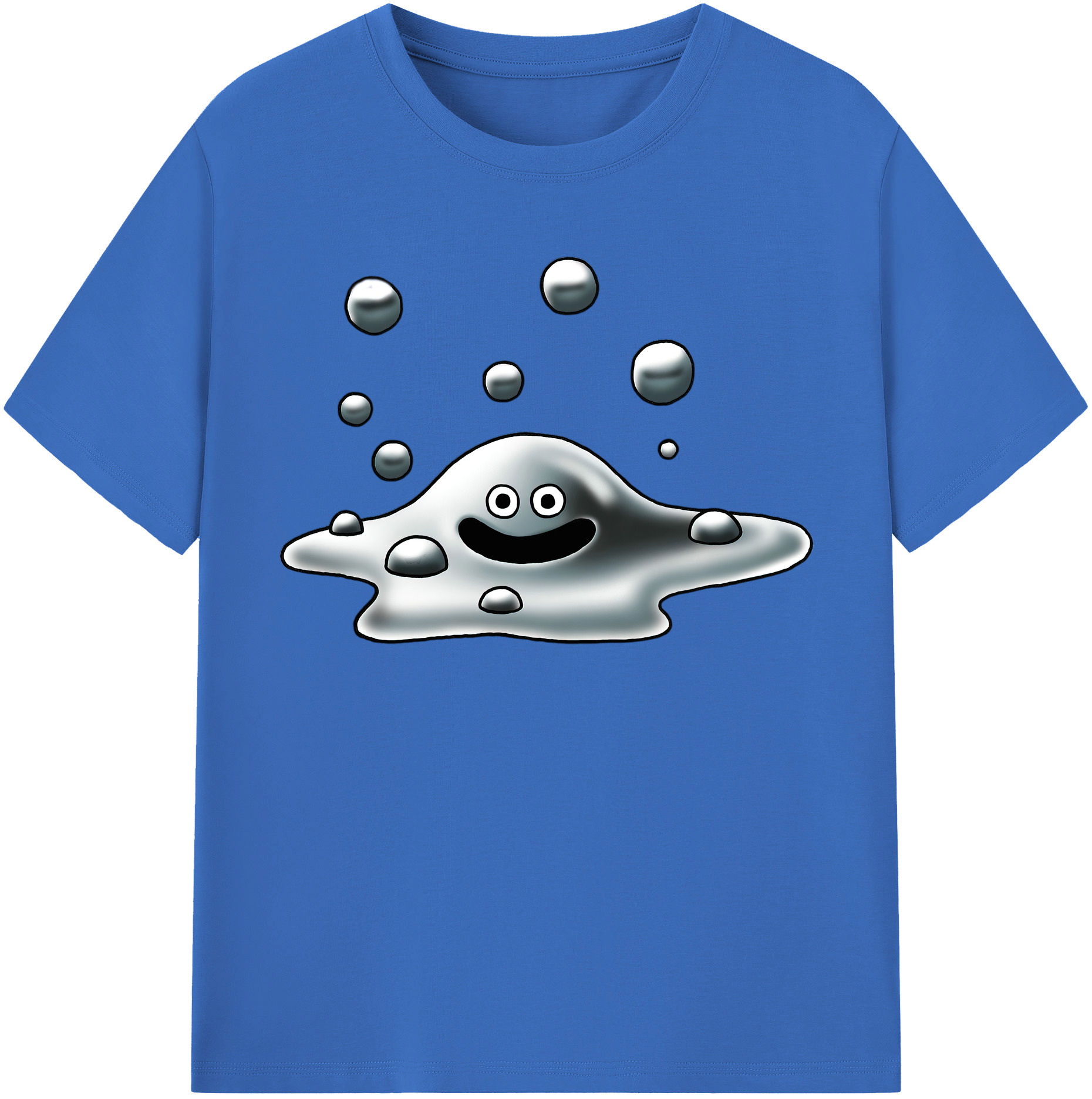 （画像用） ドラゴンクエスト Doragon Kuesuto Dragon Quest 綿100％半袖Tシャツ（フロントプリント）