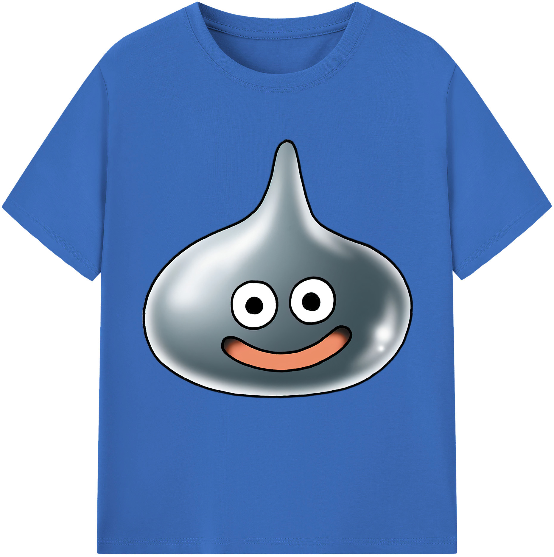 （画像用） ドラゴンクエスト Doragon Kuesuto Dragon Quest 綿100％半袖Tシャツ（フロントプリント）