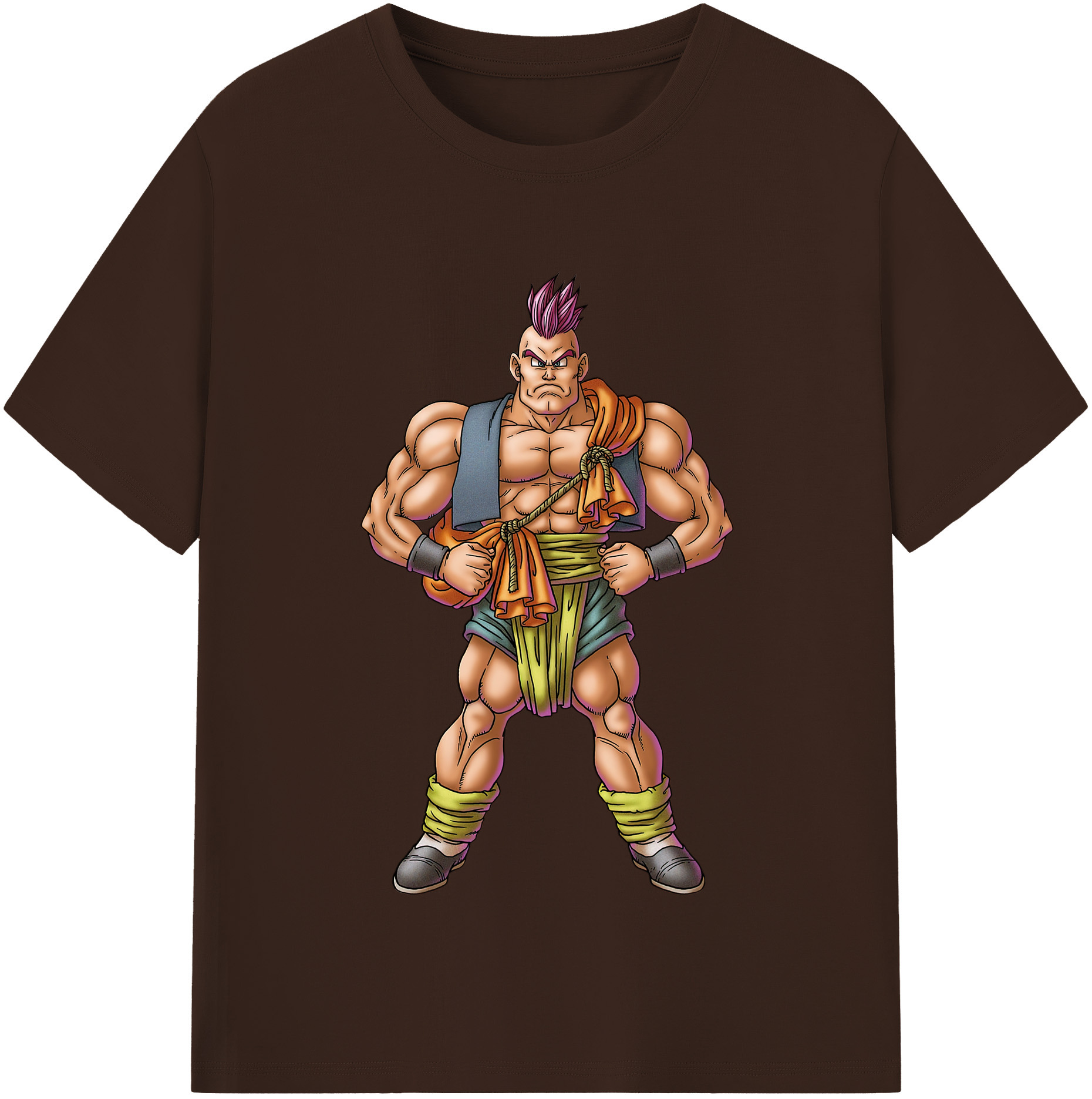 （画像用） ドラゴンクエスト Doragon Kuesuto Dragon Quest 綿100％半袖Tシャツ（フロントプリント）