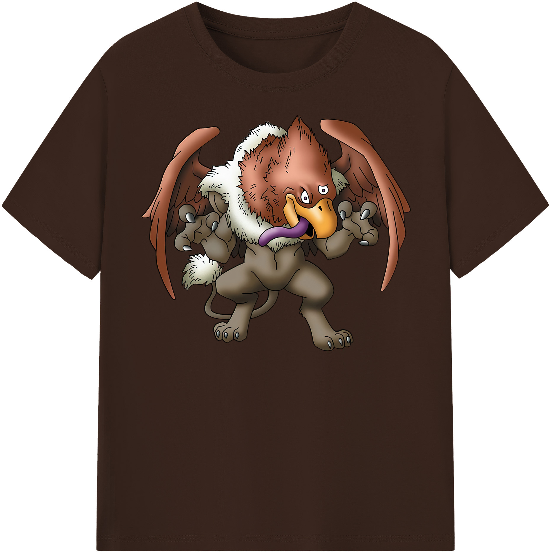 （画像用） ドラゴンクエスト Doragon Kuesuto Dragon Quest 綿100％半袖Tシャツ（フロントプリント）