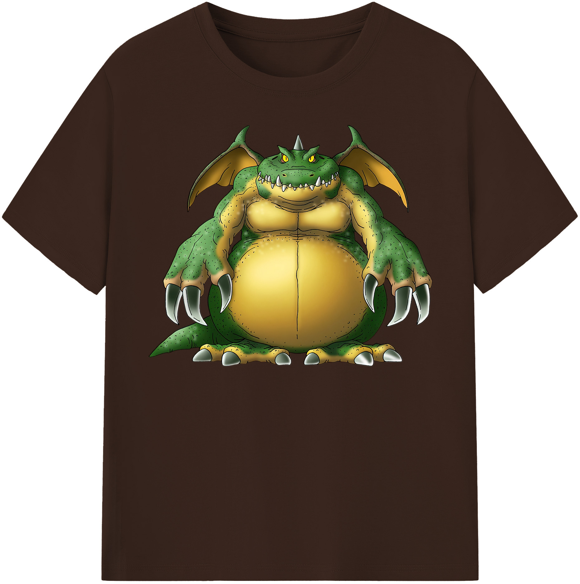 （画像用） ドラゴンクエスト Doragon Kuesuto Dragon Quest 綿100％半袖Tシャツ（フロントプリント）