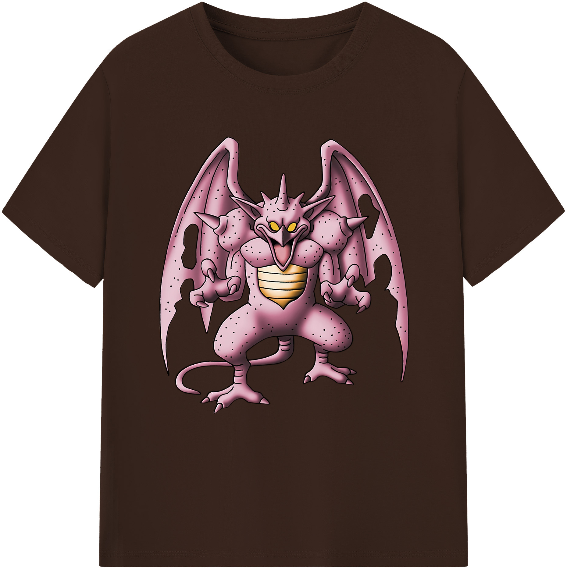 （画像用） ドラゴンクエスト Doragon Kuesuto Dragon Quest 綿100％半袖Tシャツ（フロントプリント）