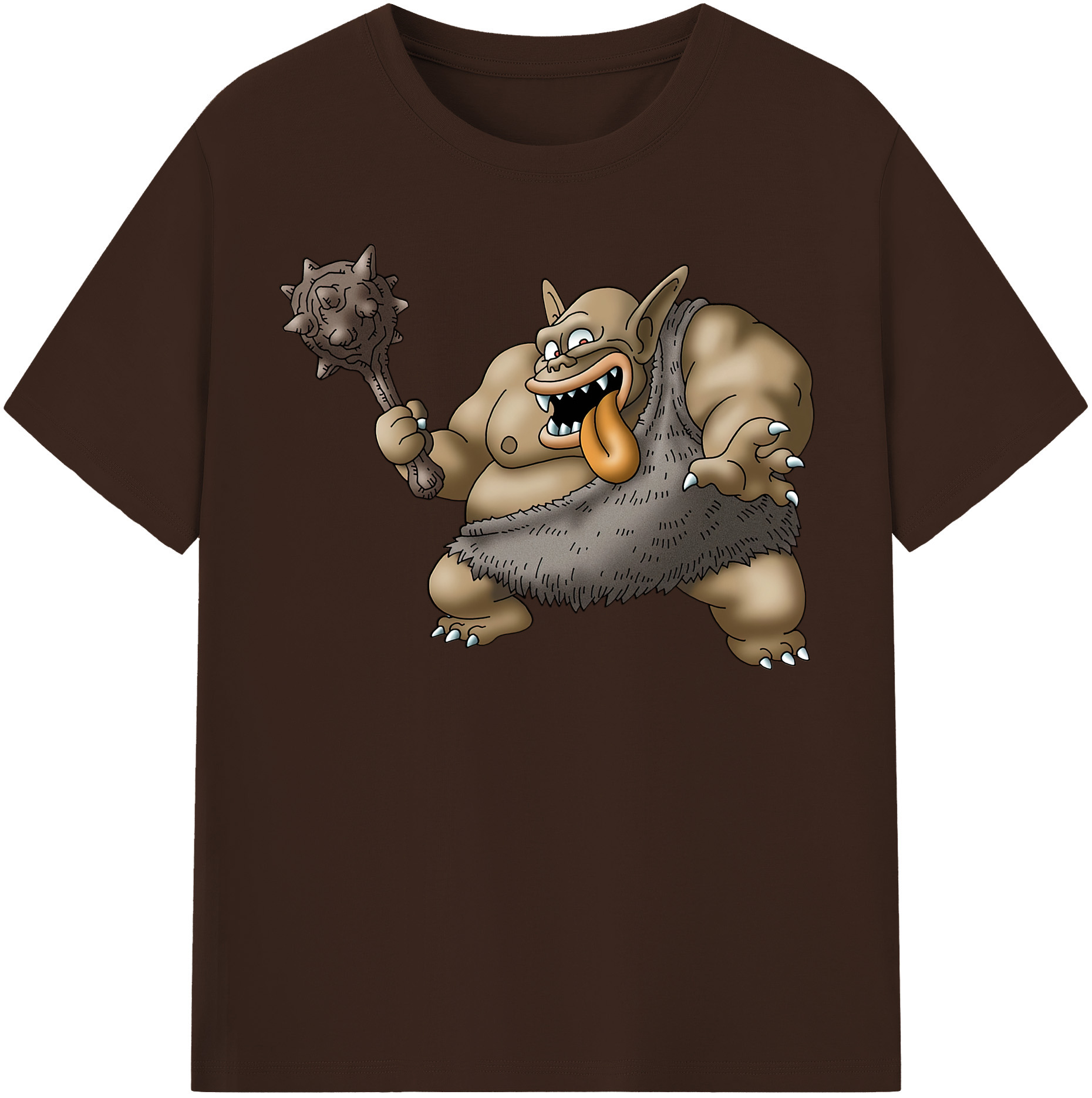 （画像用） ドラゴンクエスト Doragon Kuesuto Dragon Quest 綿100％半袖Tシャツ（フロントプリント）