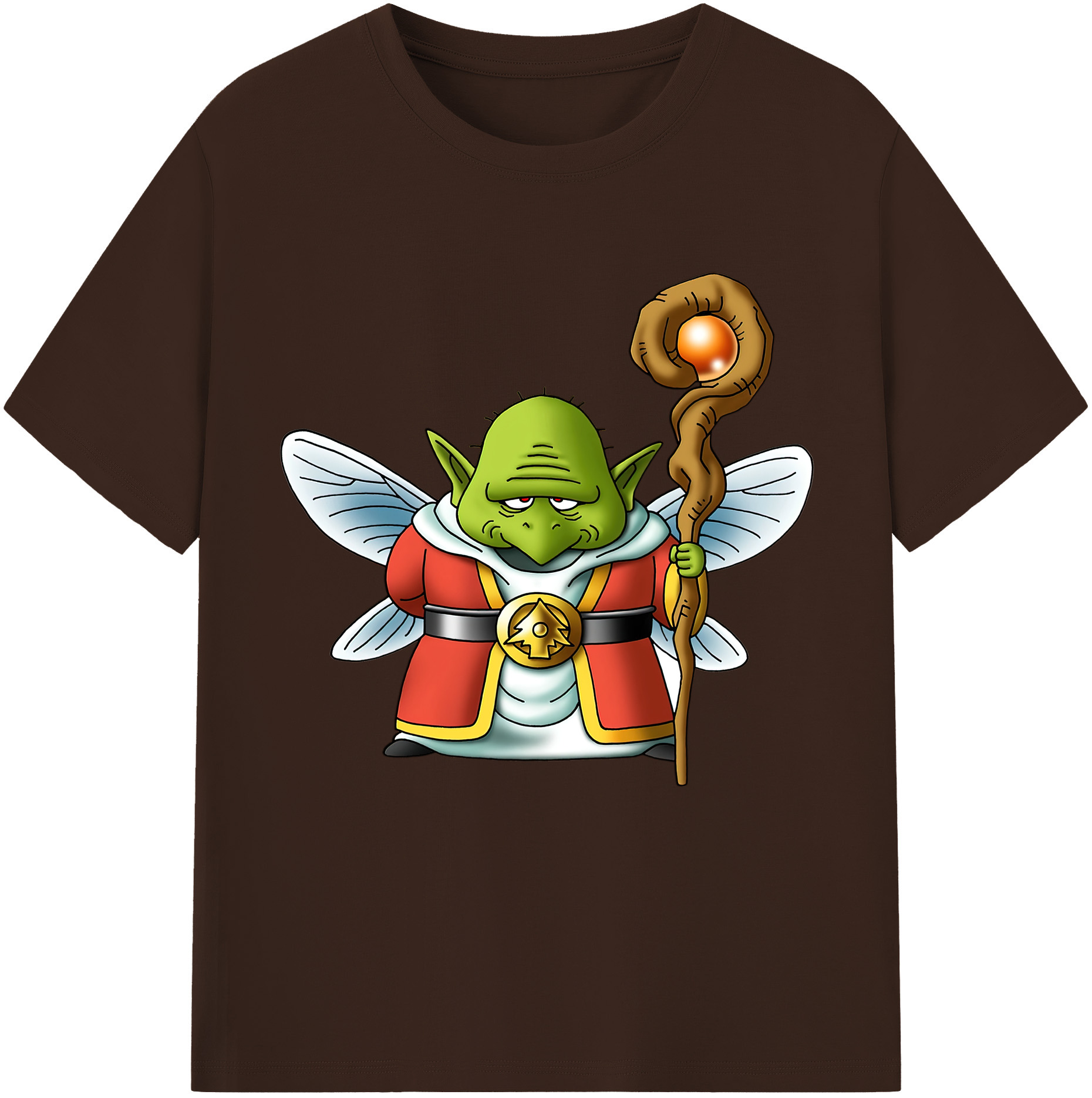 （画像用） ドラゴンクエスト Doragon Kuesuto Dragon Quest 綿100％半袖Tシャツ（フロントプリント）