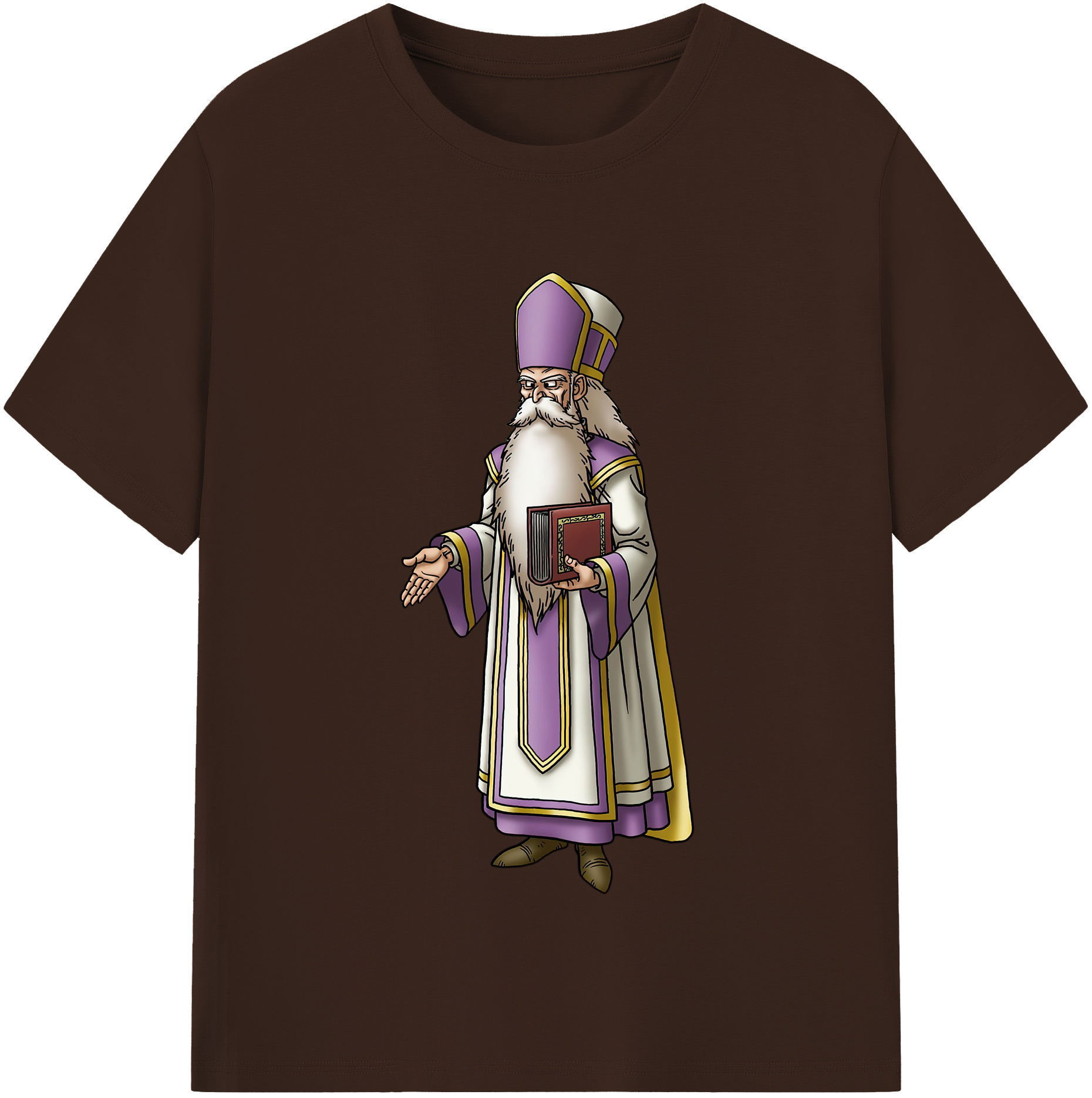 （画像用） ドラゴンクエスト Doragon Kuesuto Dragon Quest 綿100％半袖Tシャツ（フロントプリント）