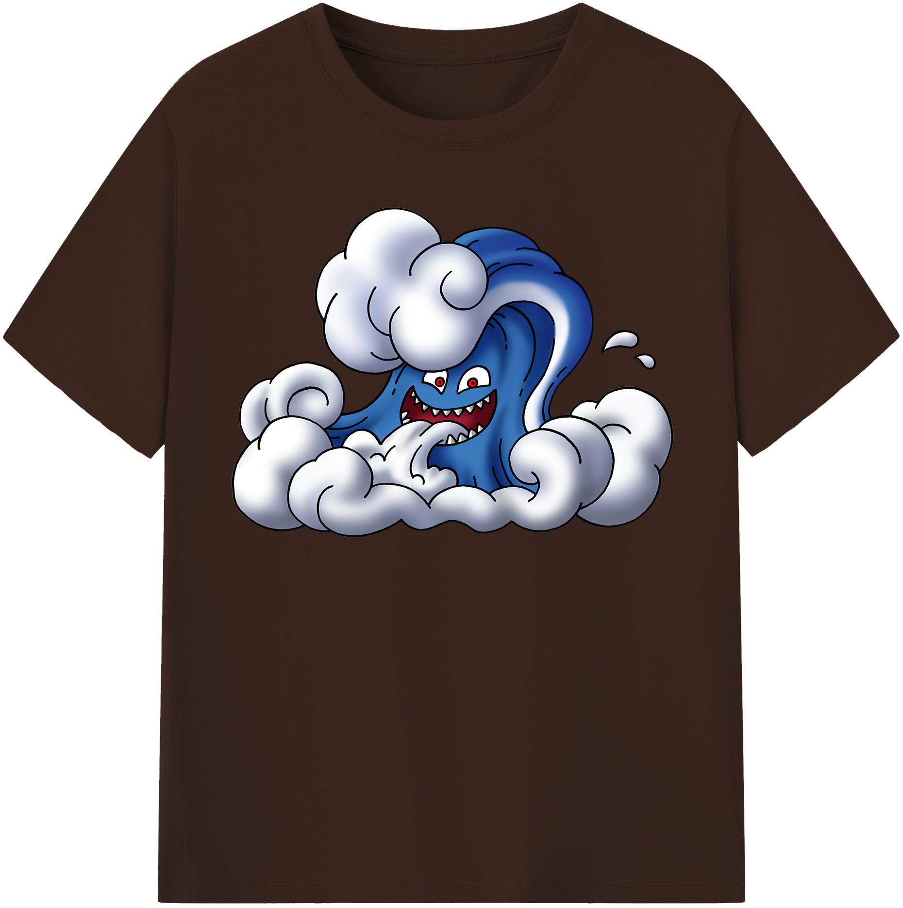 （画像用） ドラゴンクエスト Doragon Kuesuto Dragon Quest 綿100％半袖Tシャツ（フロントプリント）