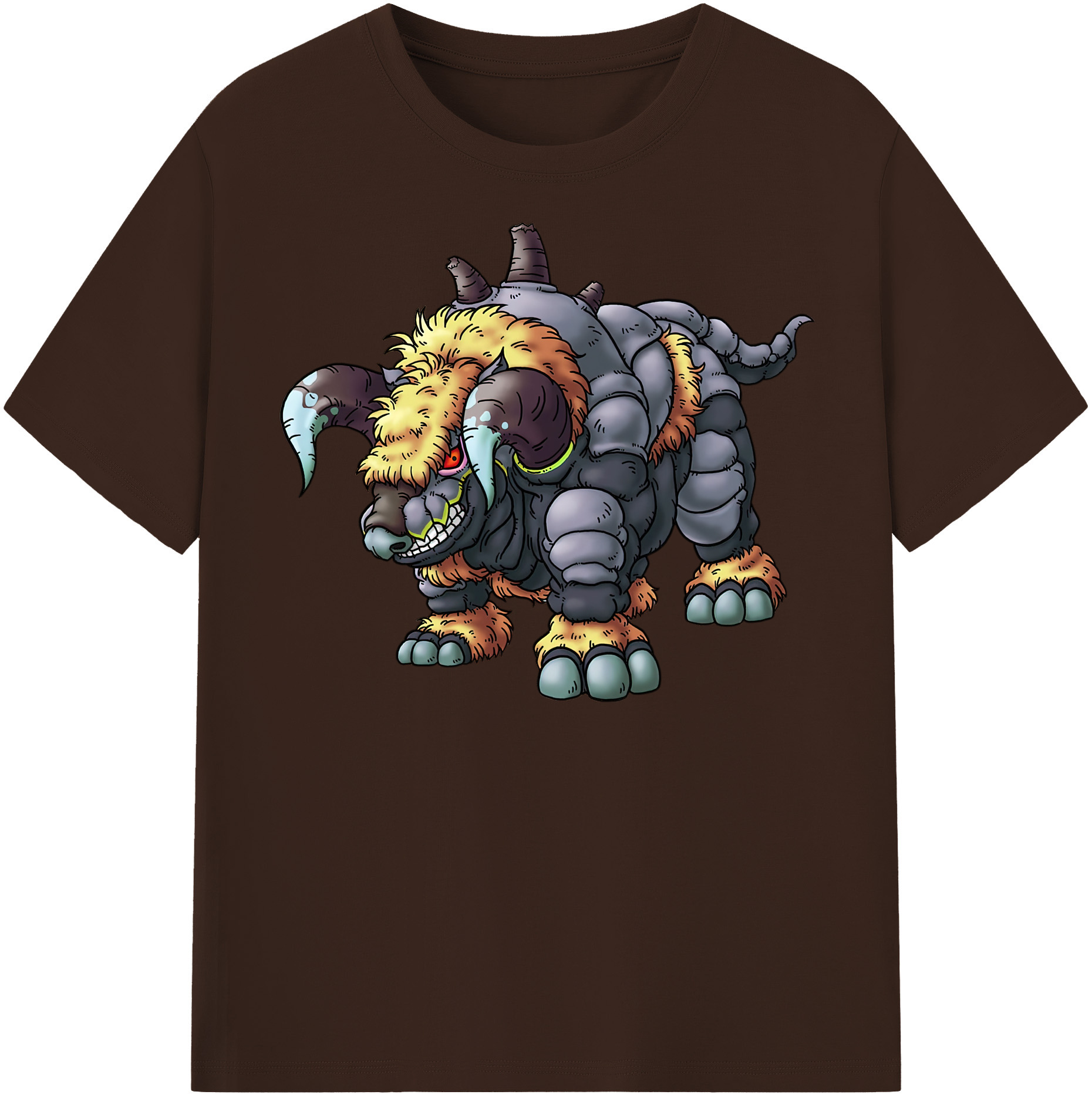 （画像用） ドラゴンクエスト Doragon Kuesuto Dragon Quest 綿100％半袖Tシャツ（フロントプリント）