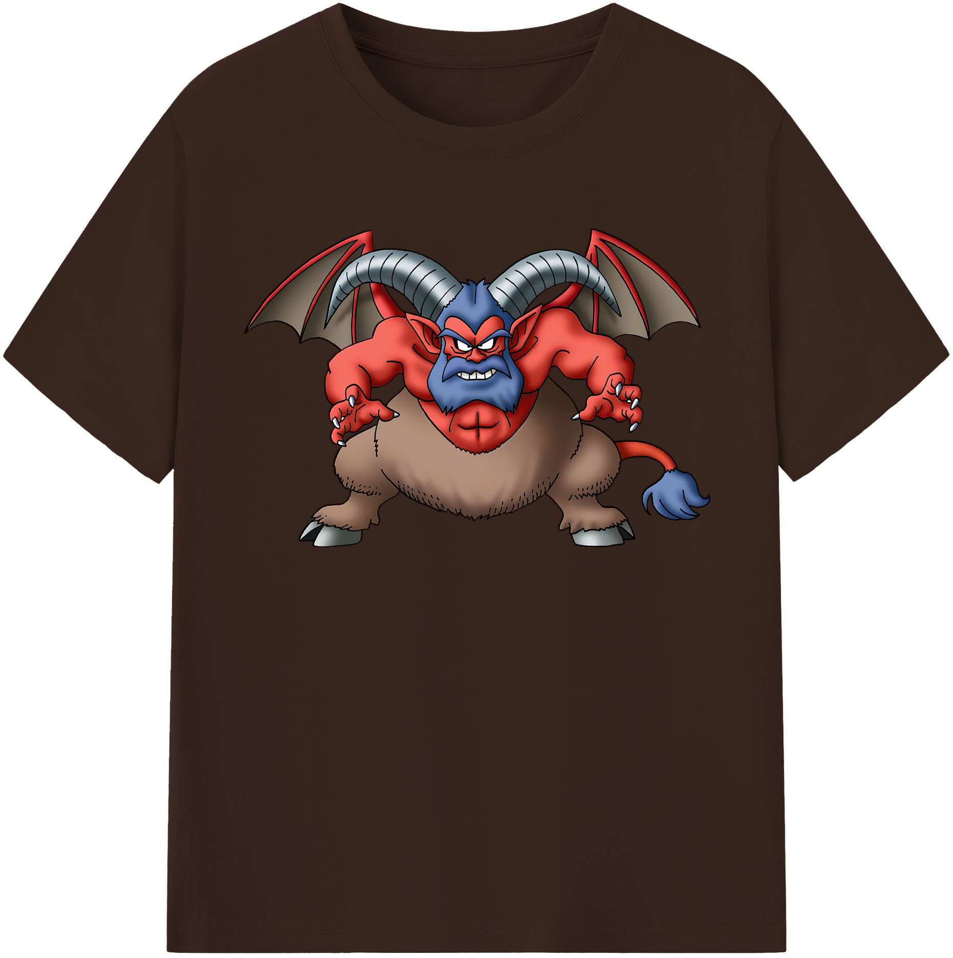 （画像用） ドラゴンクエスト Doragon Kuesuto Dragon Quest 綿100％半袖Tシャツ（フロントプリント）