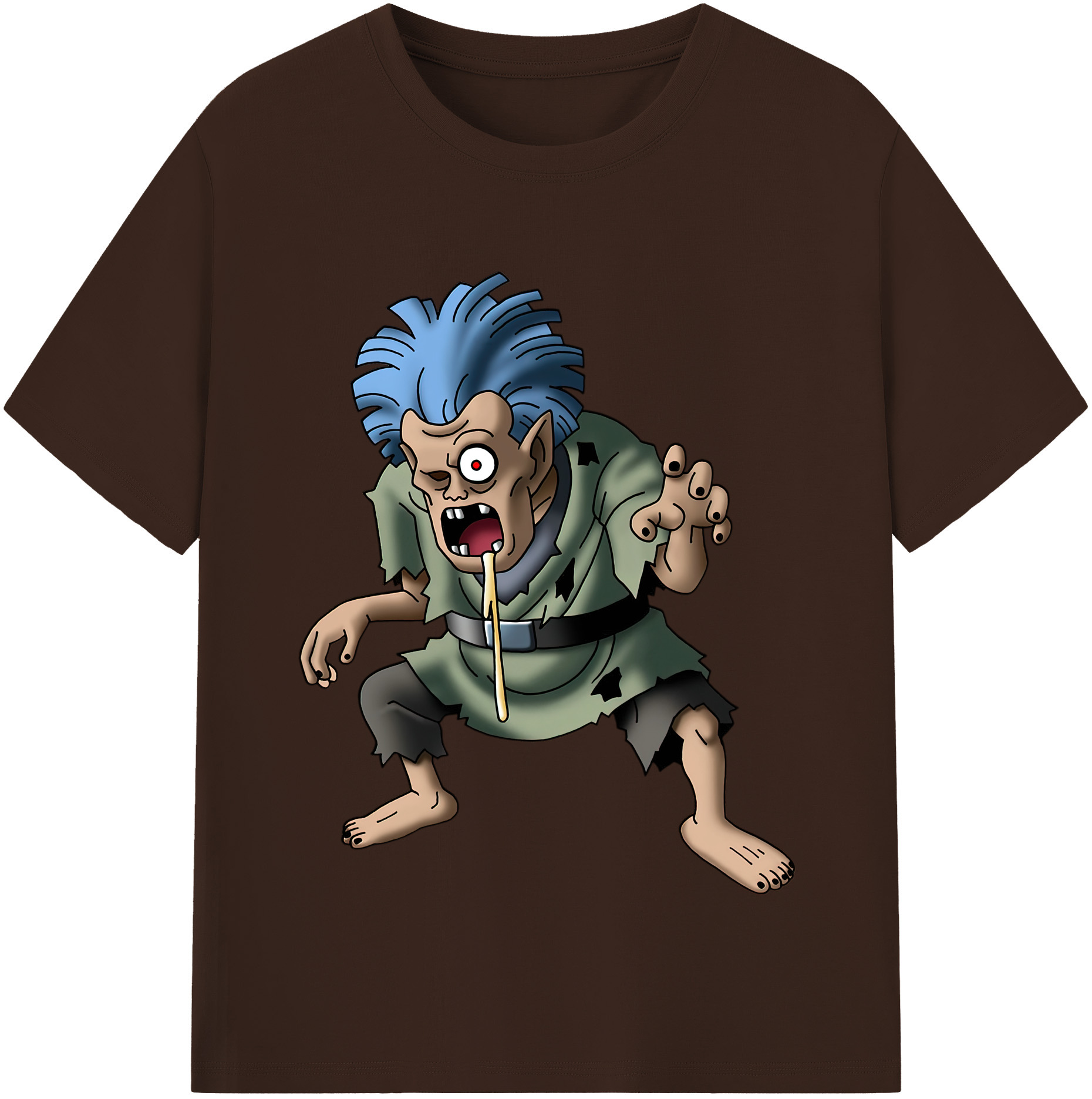 （画像用） ドラゴンクエスト Doragon Kuesuto Dragon Quest 綿100％半袖Tシャツ（フロントプリント）