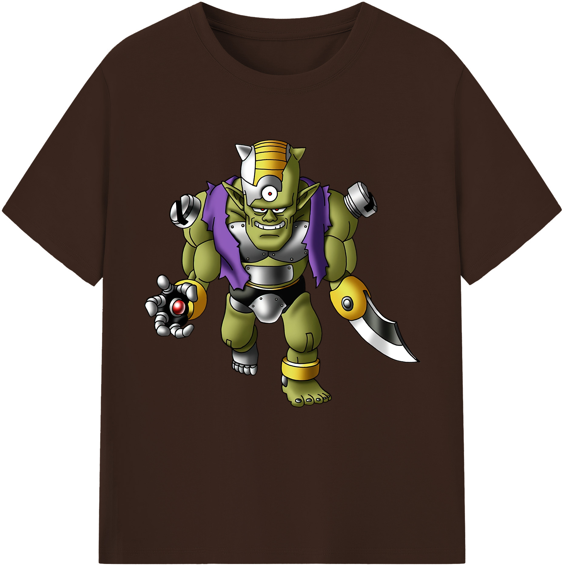 （画像用） ドラゴンクエスト Doragon Kuesuto Dragon Quest 綿100％半袖Tシャツ（フロントプリント）