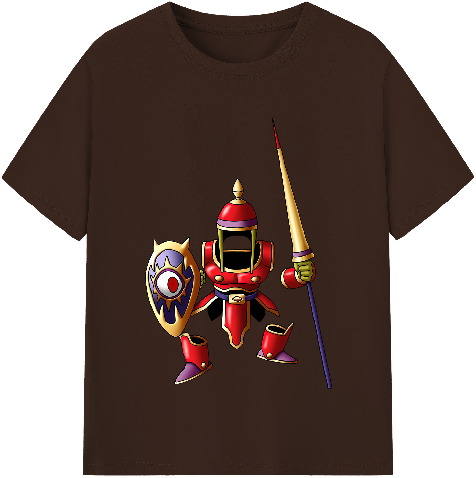 （画像用） ドラゴンクエスト Doragon Kuesuto Dragon Quest 綿100％半袖Tシャツ（フロントプリント）