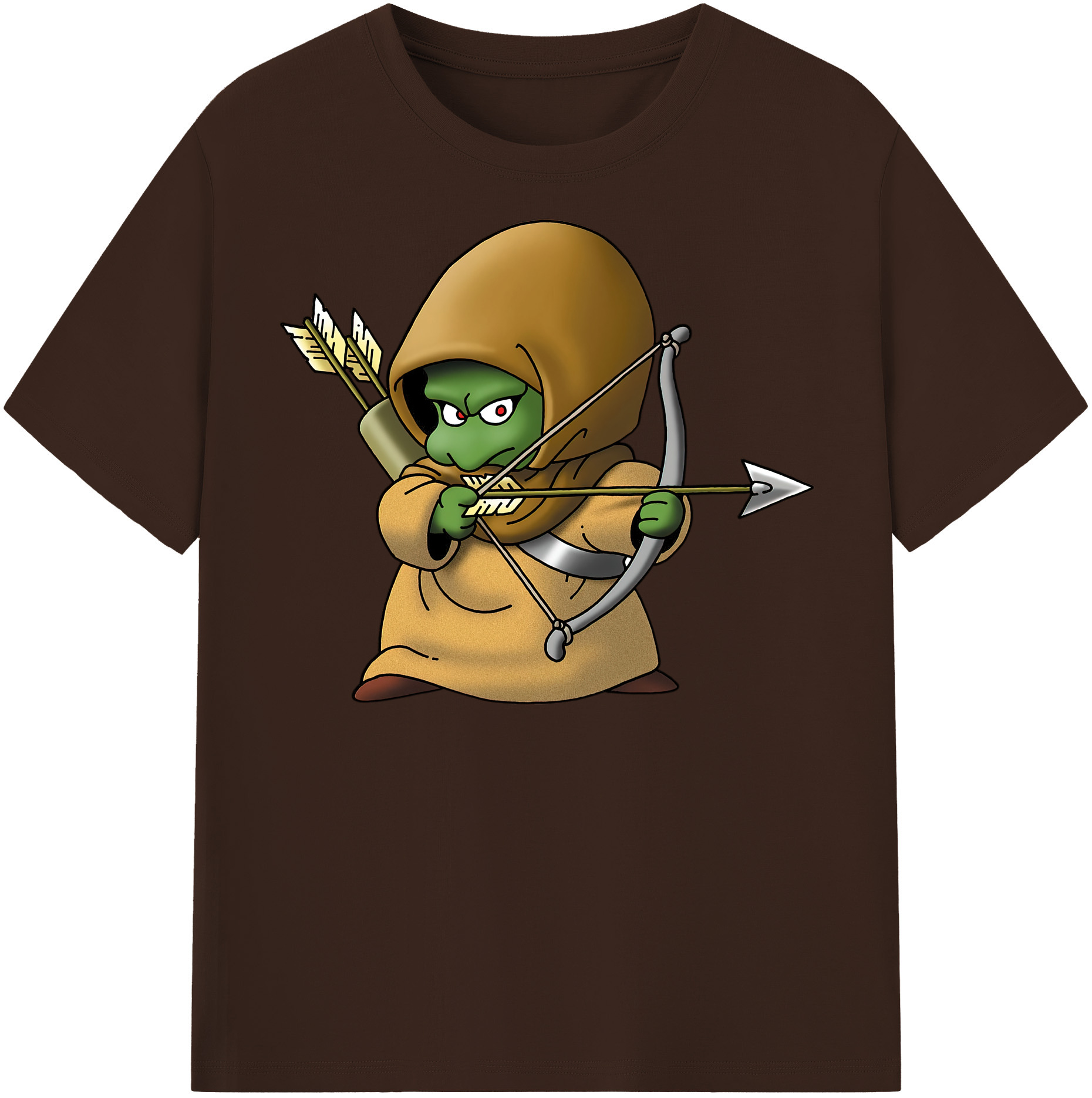 （画像用） ドラゴンクエスト Doragon Kuesuto Dragon Quest 綿100％半袖Tシャツ（フロントプリント）
