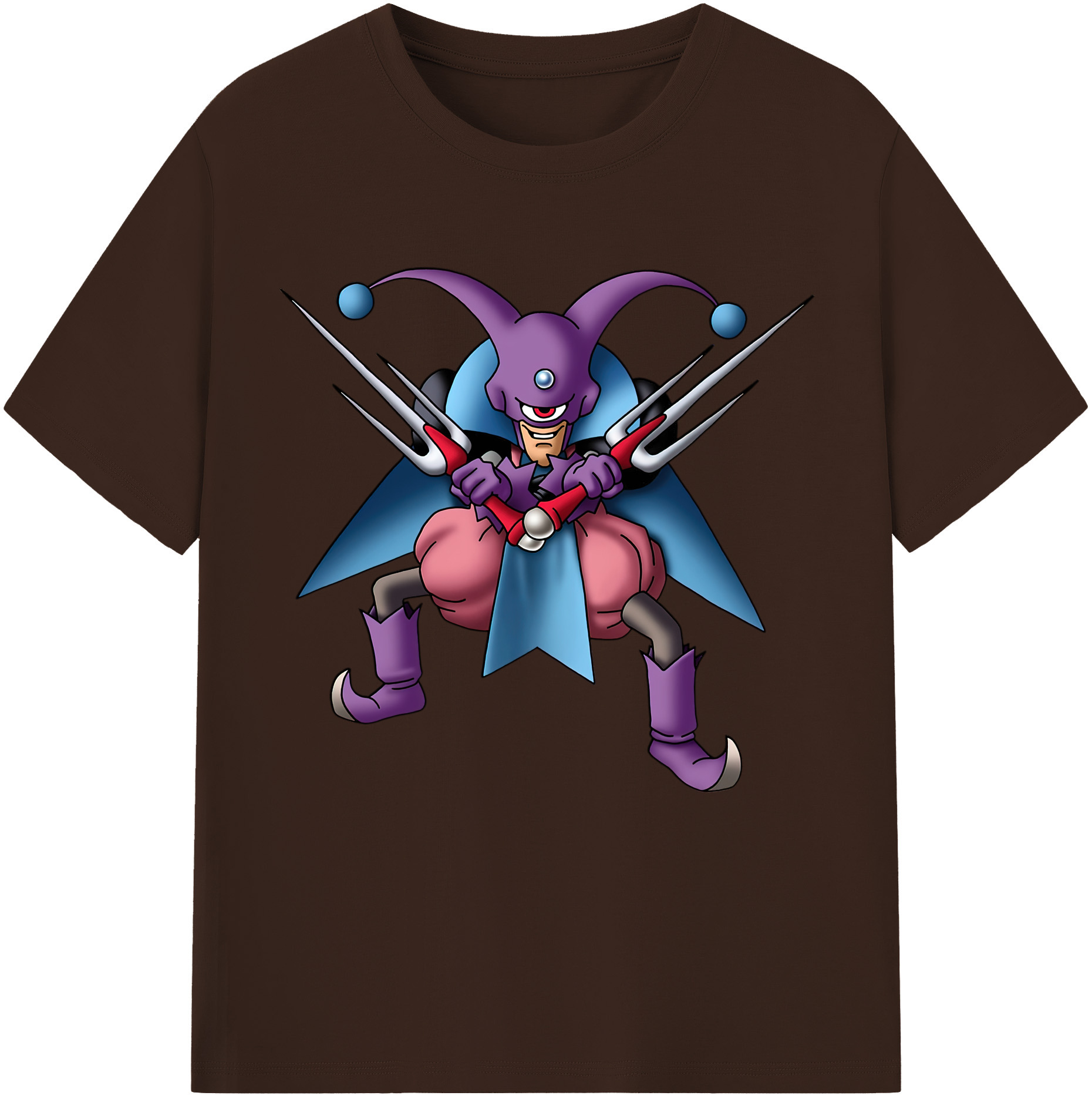 （画像用） ドラゴンクエスト Doragon Kuesuto Dragon Quest 綿100％半袖Tシャツ（フロントプリント）