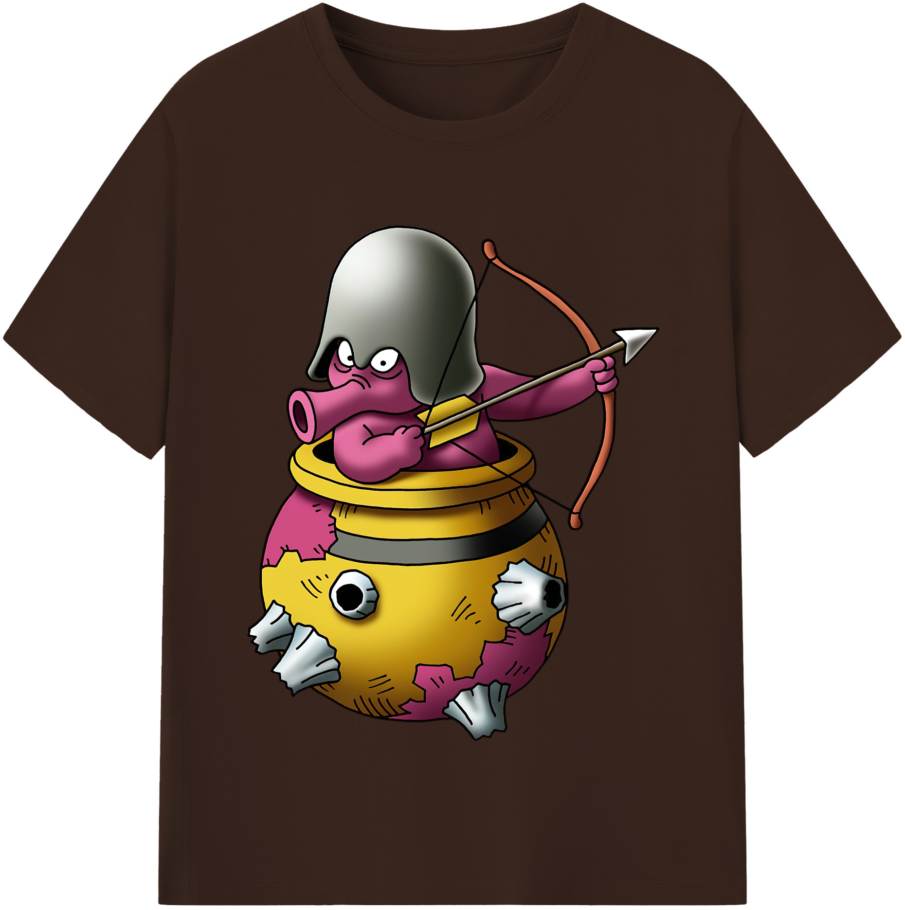 （画像用） ドラゴンクエスト Doragon Kuesuto Dragon Quest 綿100％半袖Tシャツ（フロントプリント）