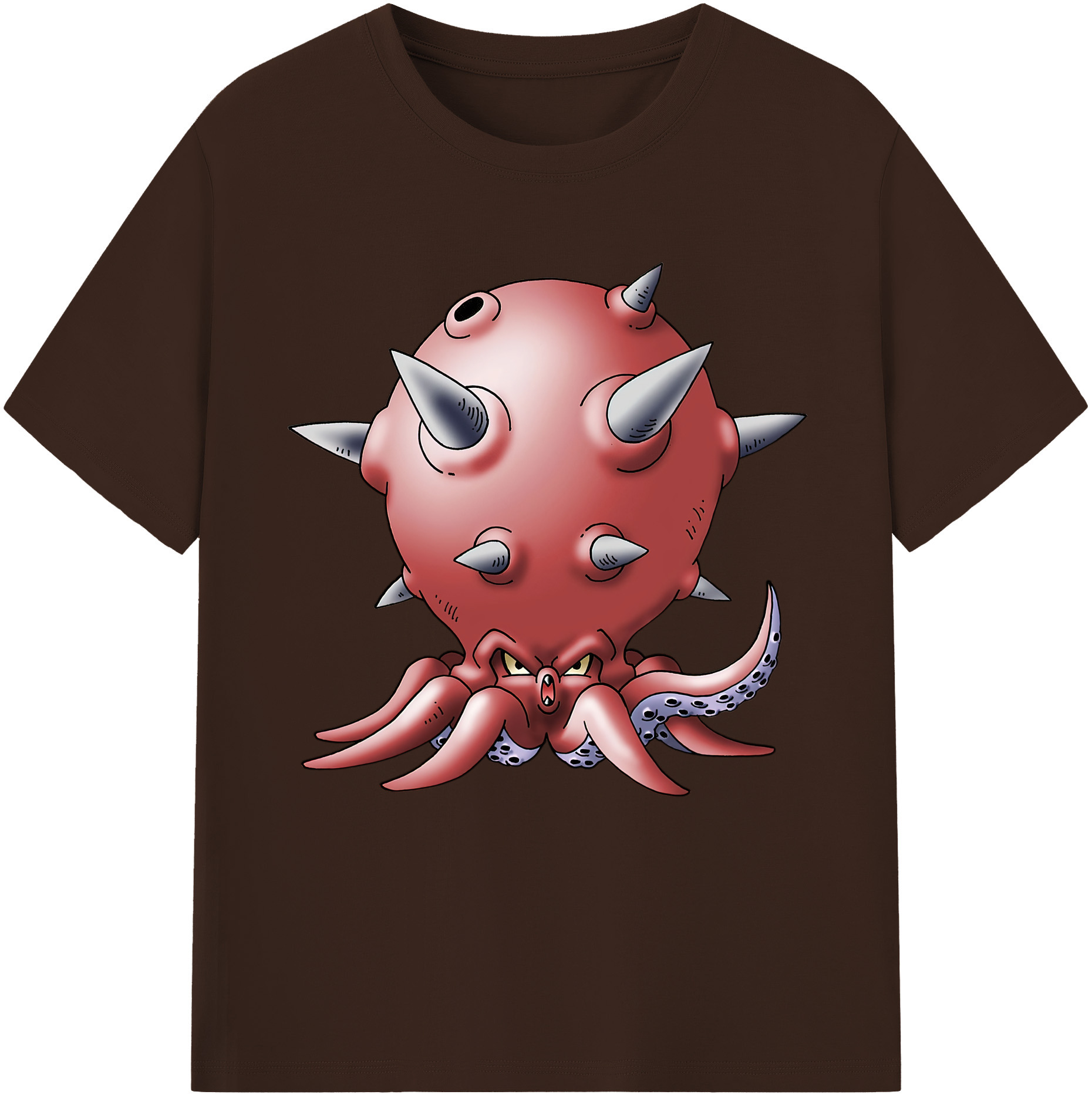 （画像用） ドラゴンクエスト Doragon Kuesuto Dragon Quest 綿100％半袖Tシャツ（フロントプリント）