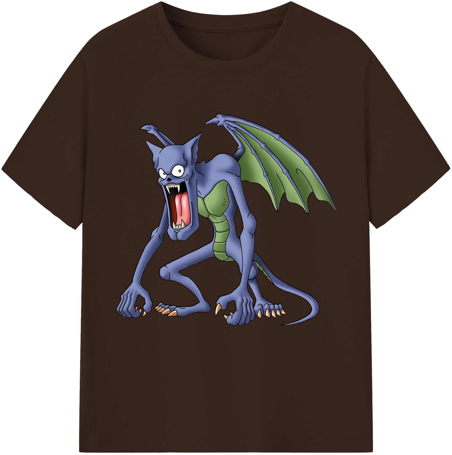 （画像用） ドラゴンクエスト Doragon Kuesuto Dragon Quest 綿100％半袖Tシャツ（フロントプリント）