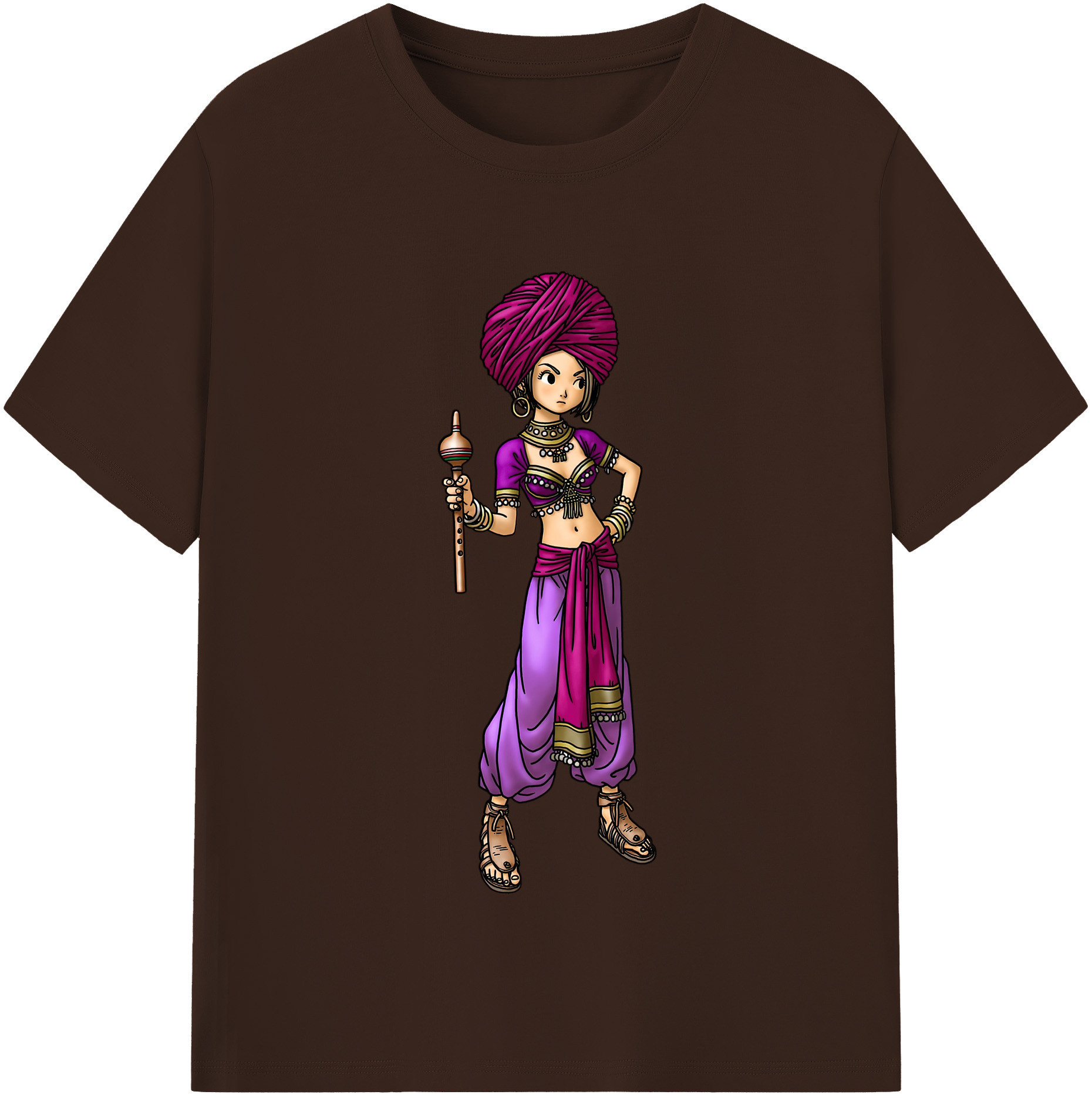 （画像用） ドラゴンクエスト Doragon Kuesuto Dragon Quest 綿100％半袖Tシャツ（フロントプリント）