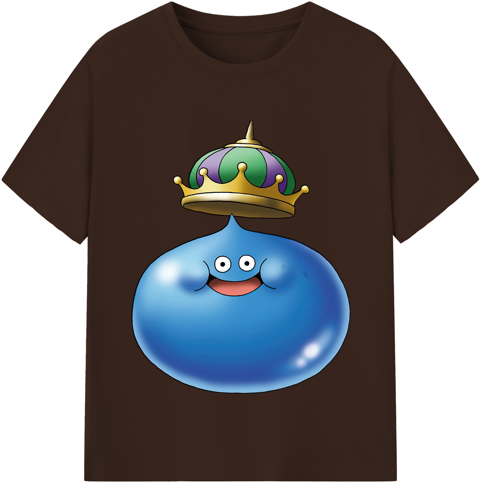 （画像用） ドラゴンクエスト Doragon Kuesuto Dragon Quest 綿100％半袖Tシャツ（フロントプリント）