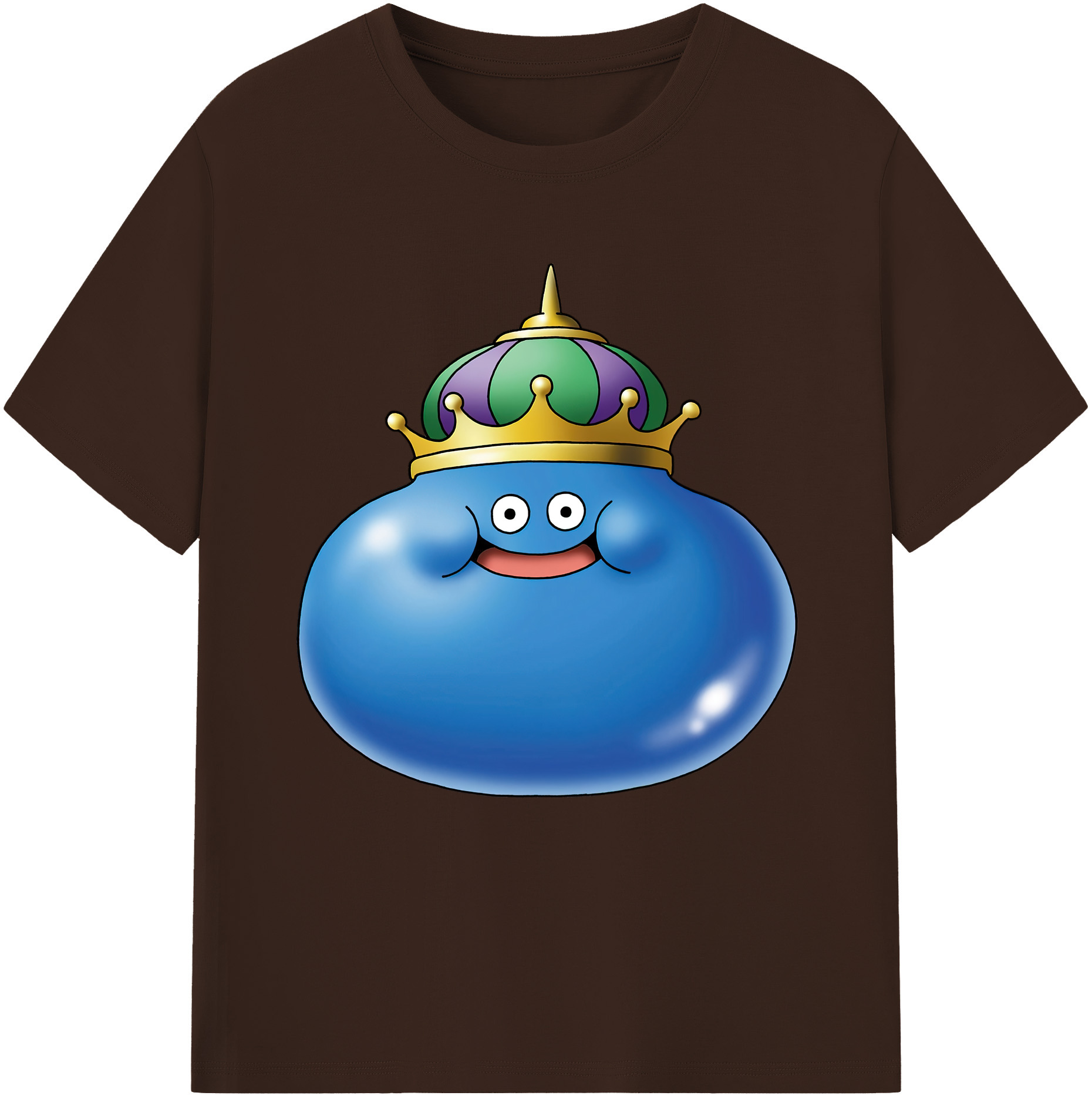 （画像用） ドラゴンクエスト Doragon Kuesuto Dragon Quest 綿100％半袖Tシャツ（フロントプリント）