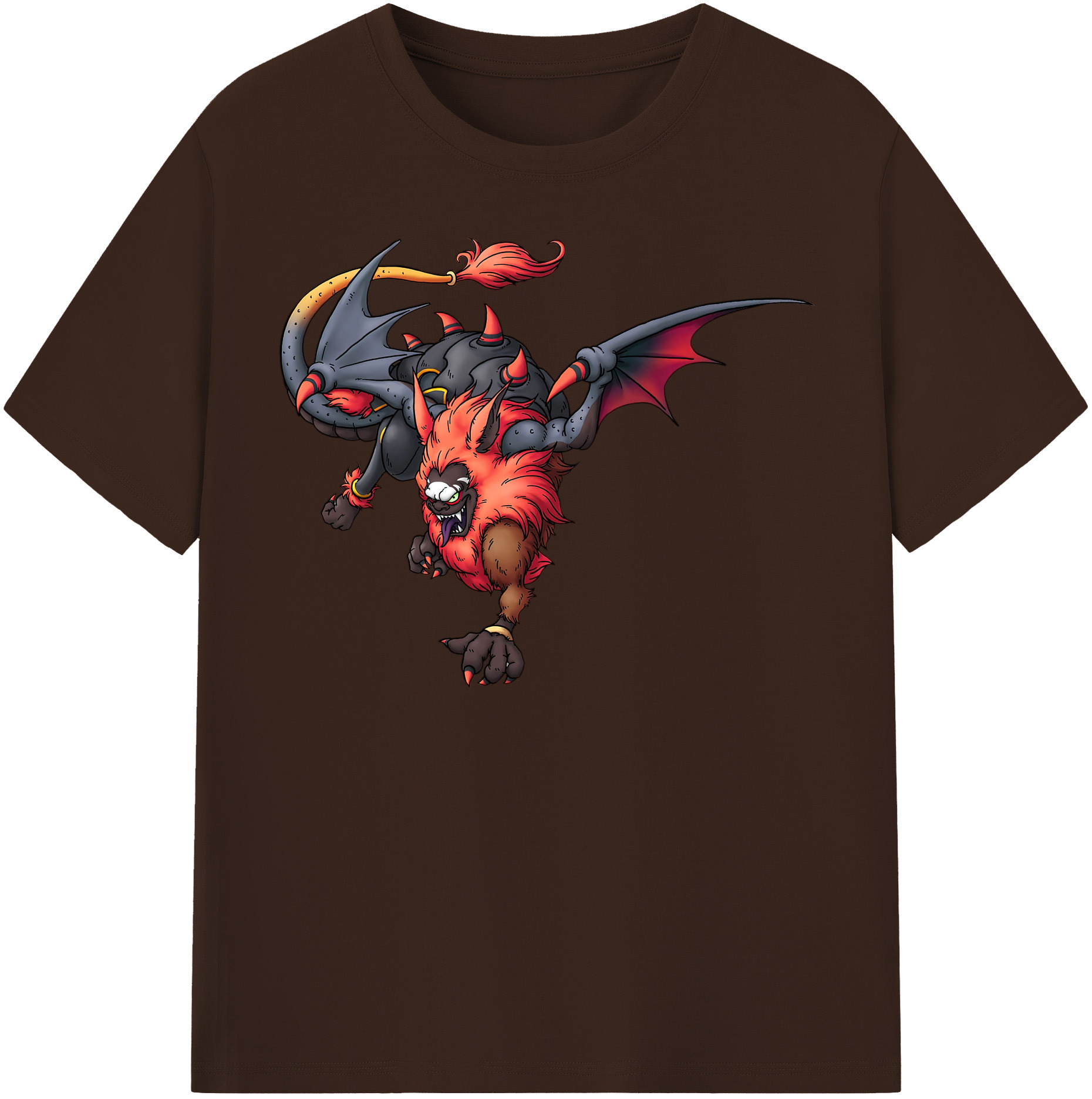 （画像用） ドラゴンクエスト Doragon Kuesuto Dragon Quest 綿100％半袖Tシャツ（フロントプリント）