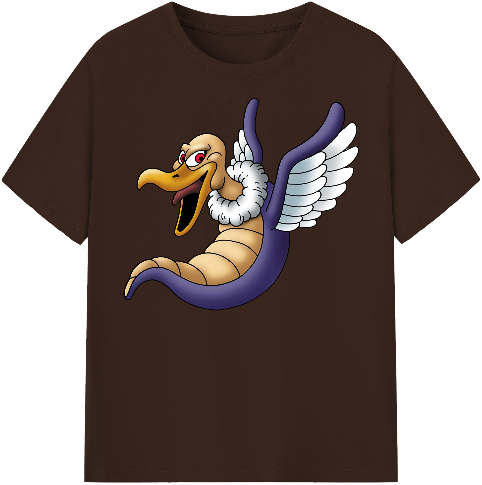 （画像用） ドラゴンクエスト Doragon Kuesuto Dragon Quest 綿100％半袖Tシャツ（フロントプリント）