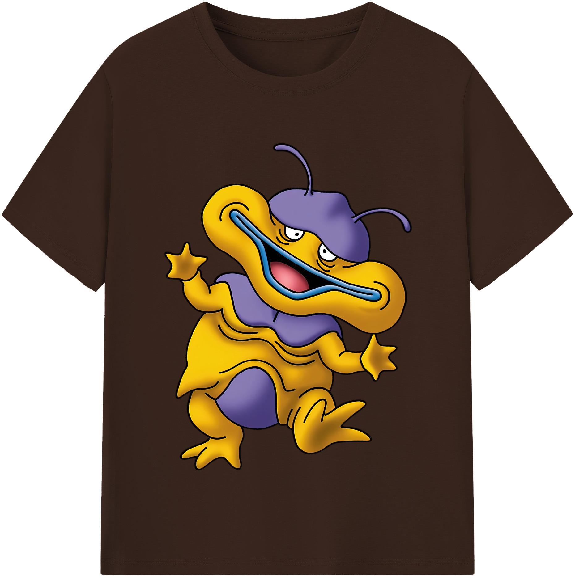 （画像用） ドラゴンクエスト Doragon Kuesuto Dragon Quest 綿100％半袖Tシャツ（フロントプリント）