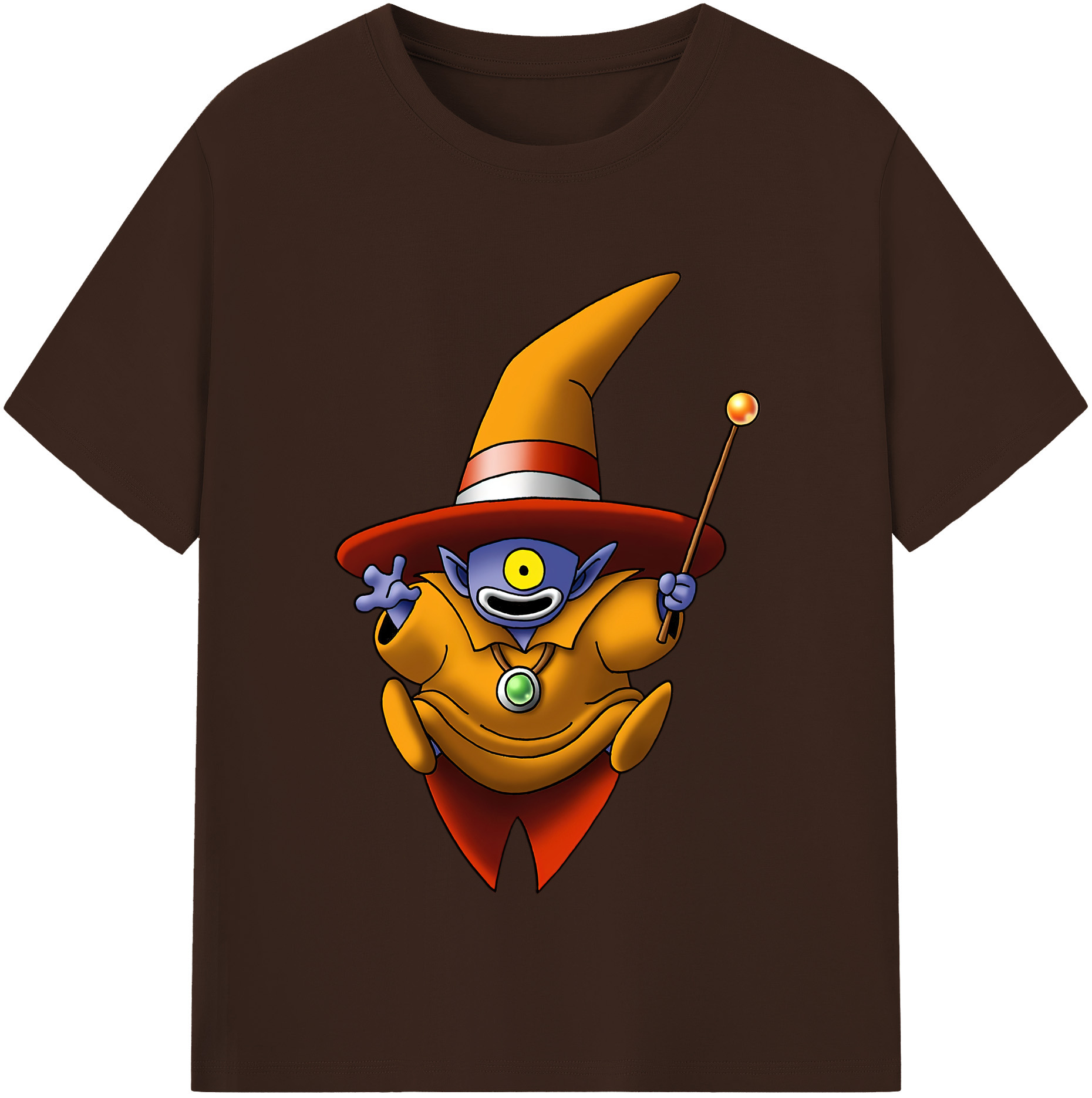 （画像用） ドラゴンクエスト Doragon Kuesuto Dragon Quest 綿100％半袖Tシャツ（フロントプリント）