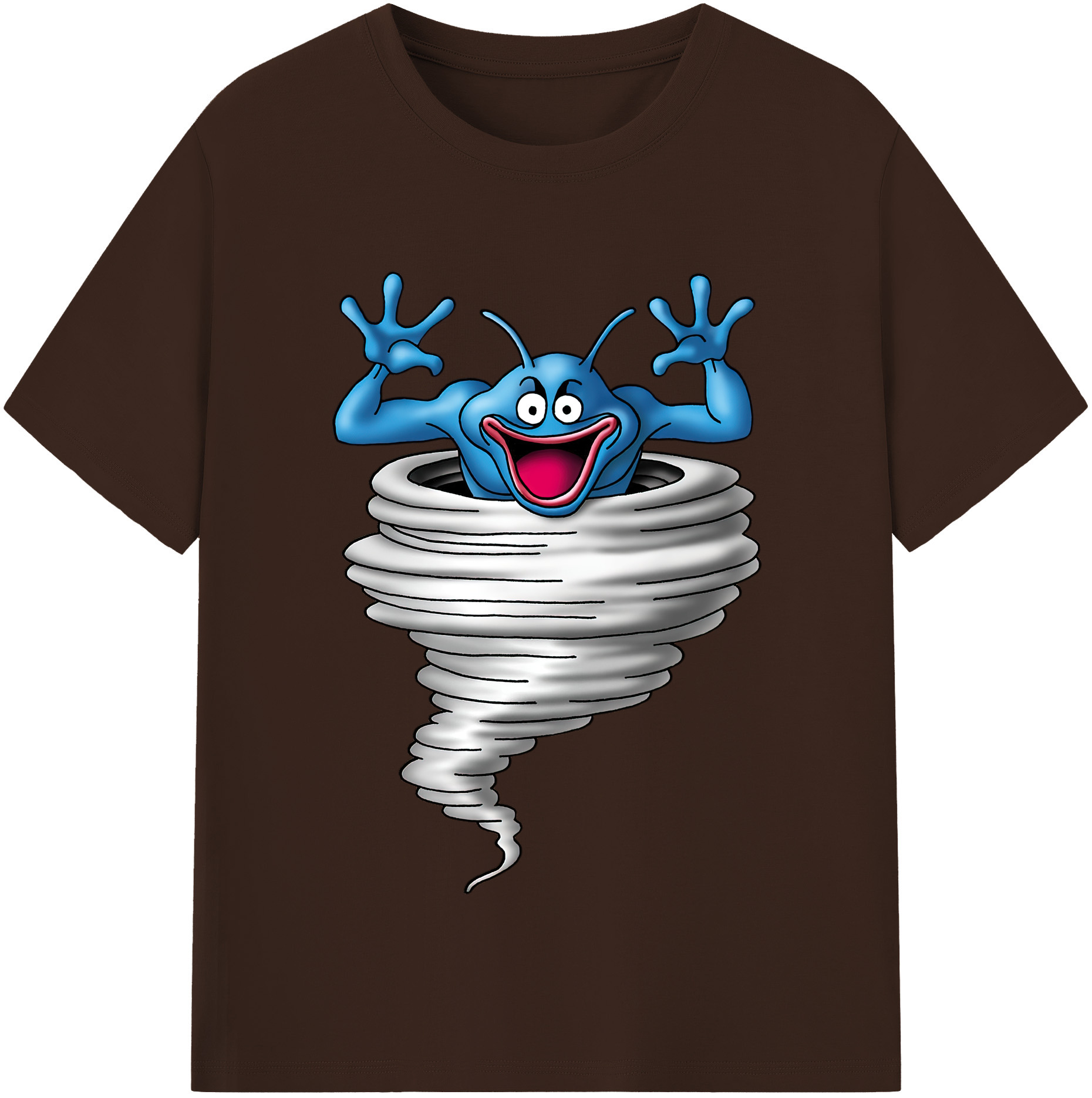 （画像用） ドラゴンクエスト Doragon Kuesuto Dragon Quest 綿100％半袖Tシャツ（フロントプリント）