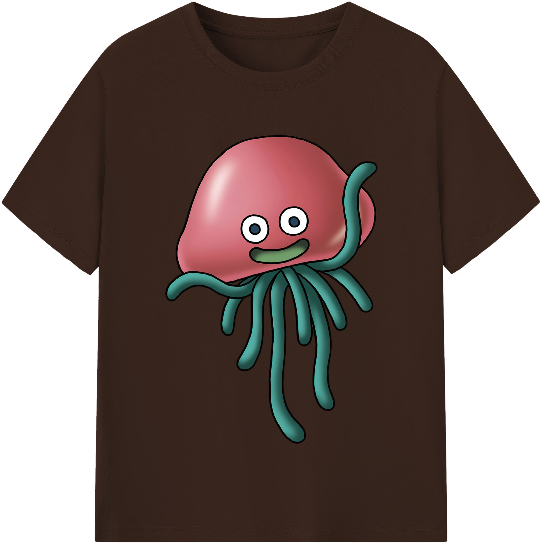 （画像用） ドラゴンクエスト Doragon Kuesuto Dragon Quest 綿100％半袖Tシャツ（フロントプリント）