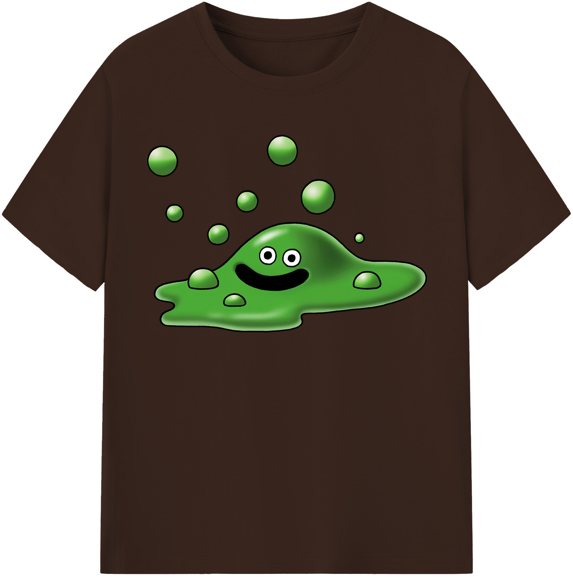 （画像用） ドラゴンクエスト Doragon Kuesuto Dragon Quest 綿100％半袖Tシャツ（フロントプリント）