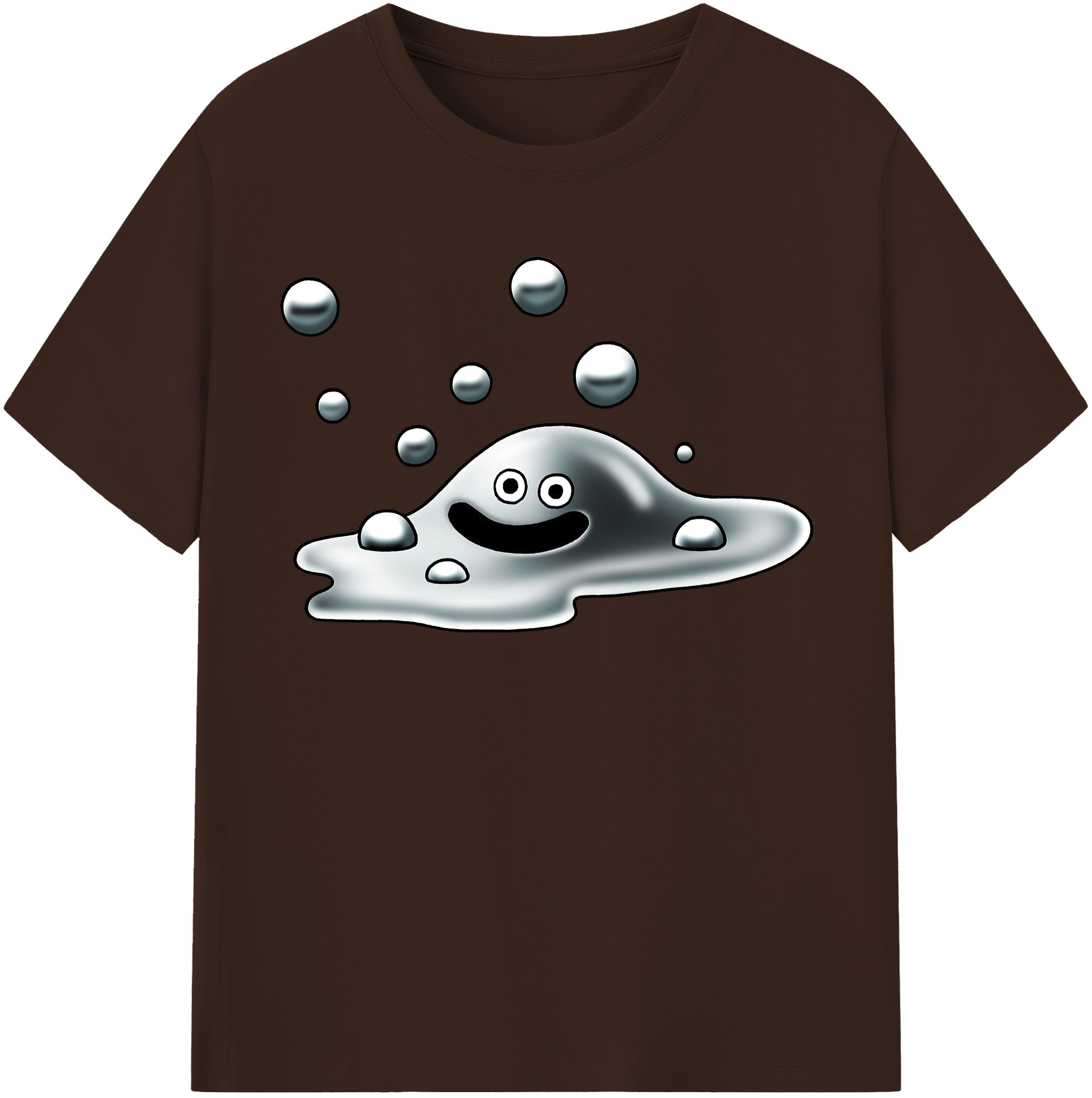 （画像用） ドラゴンクエスト Doragon Kuesuto Dragon Quest 綿100％半袖Tシャツ（フロントプリント）