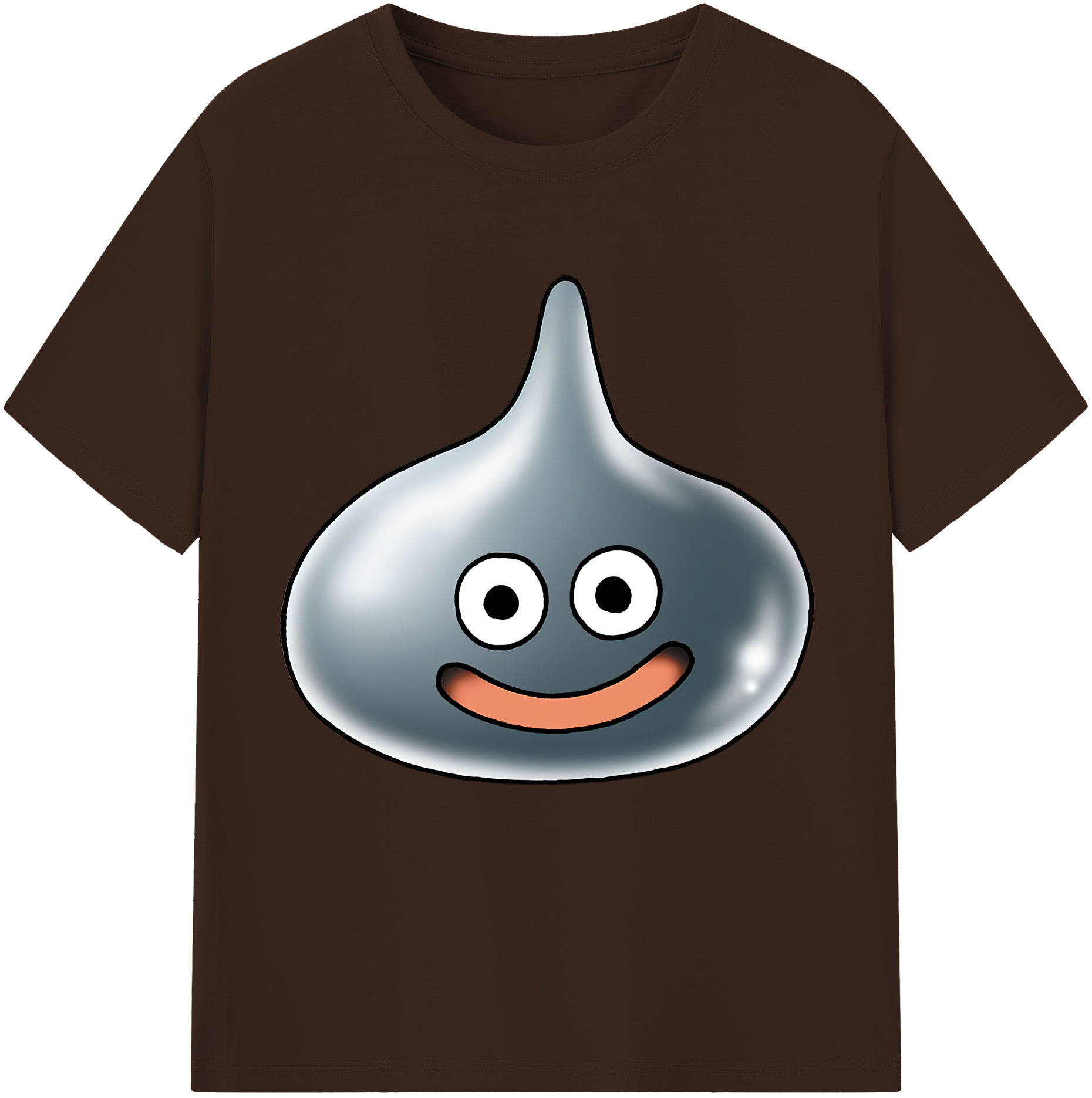 （画像用） ドラゴンクエスト Doragon Kuesuto Dragon Quest 綿100％半袖Tシャツ（フロントプリント）