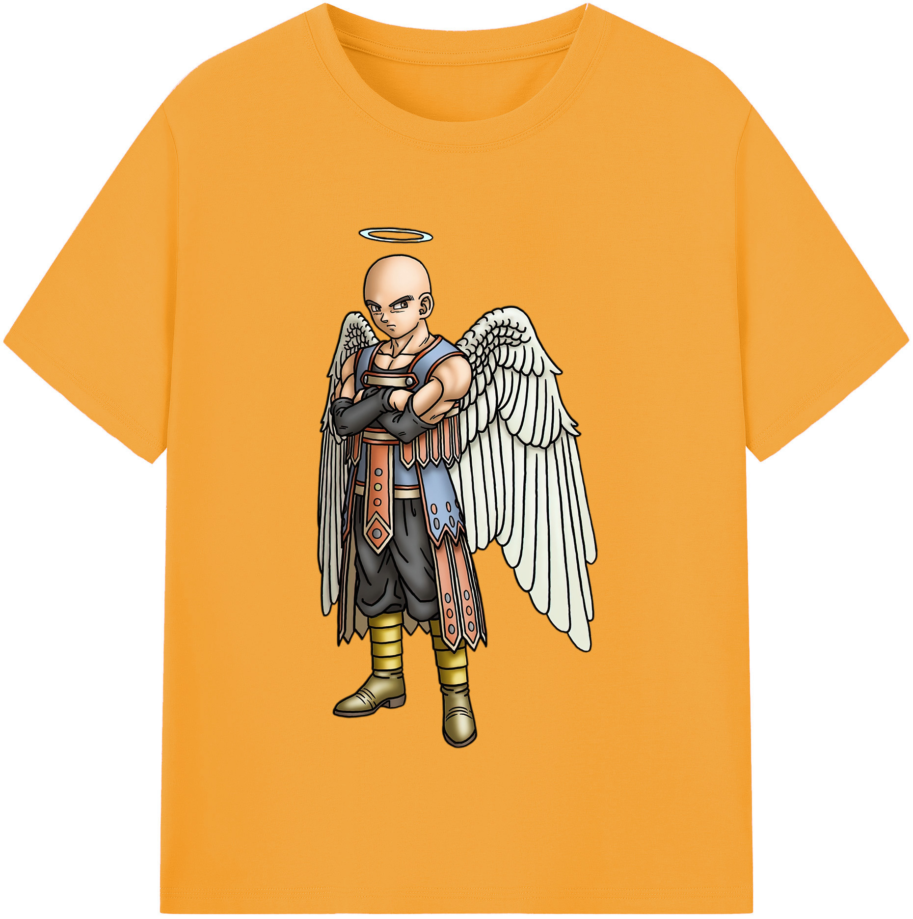 （画像用） ドラゴンクエスト Doragon Kuesuto Dragon Quest 綿100％半袖Tシャツ（フロントプリント）