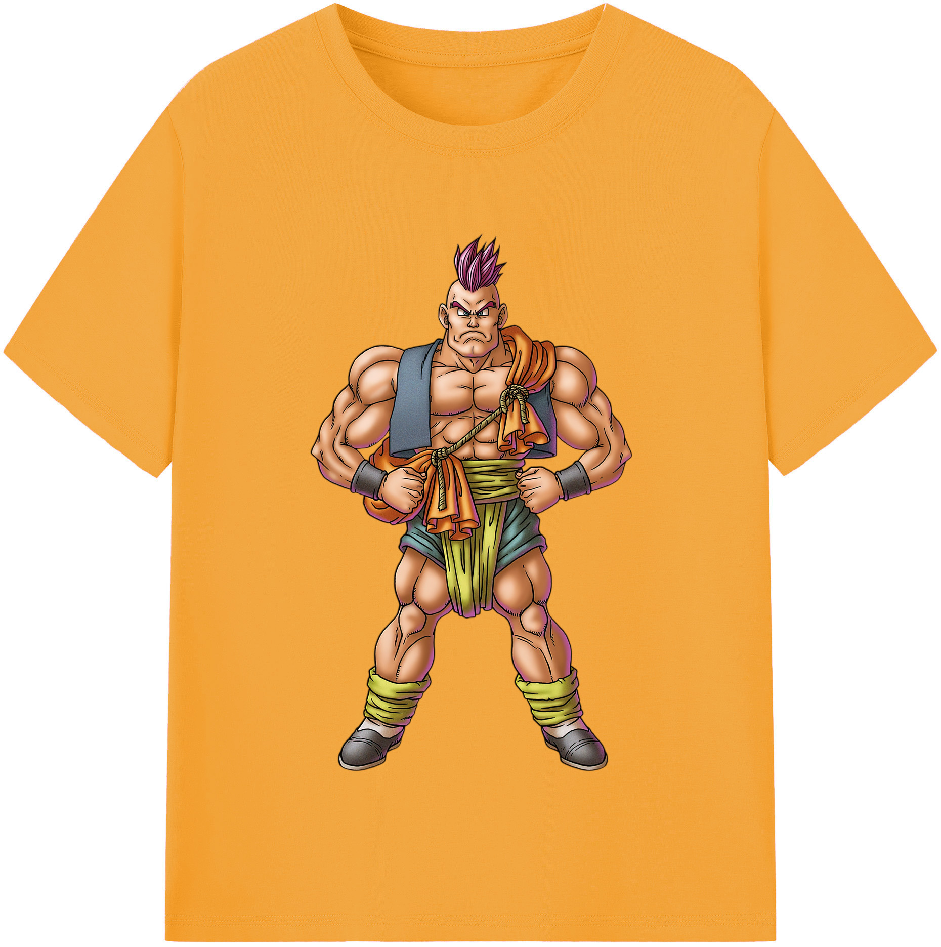 （画像用） ドラゴンクエスト Doragon Kuesuto Dragon Quest 綿100％半袖Tシャツ（フロントプリント）