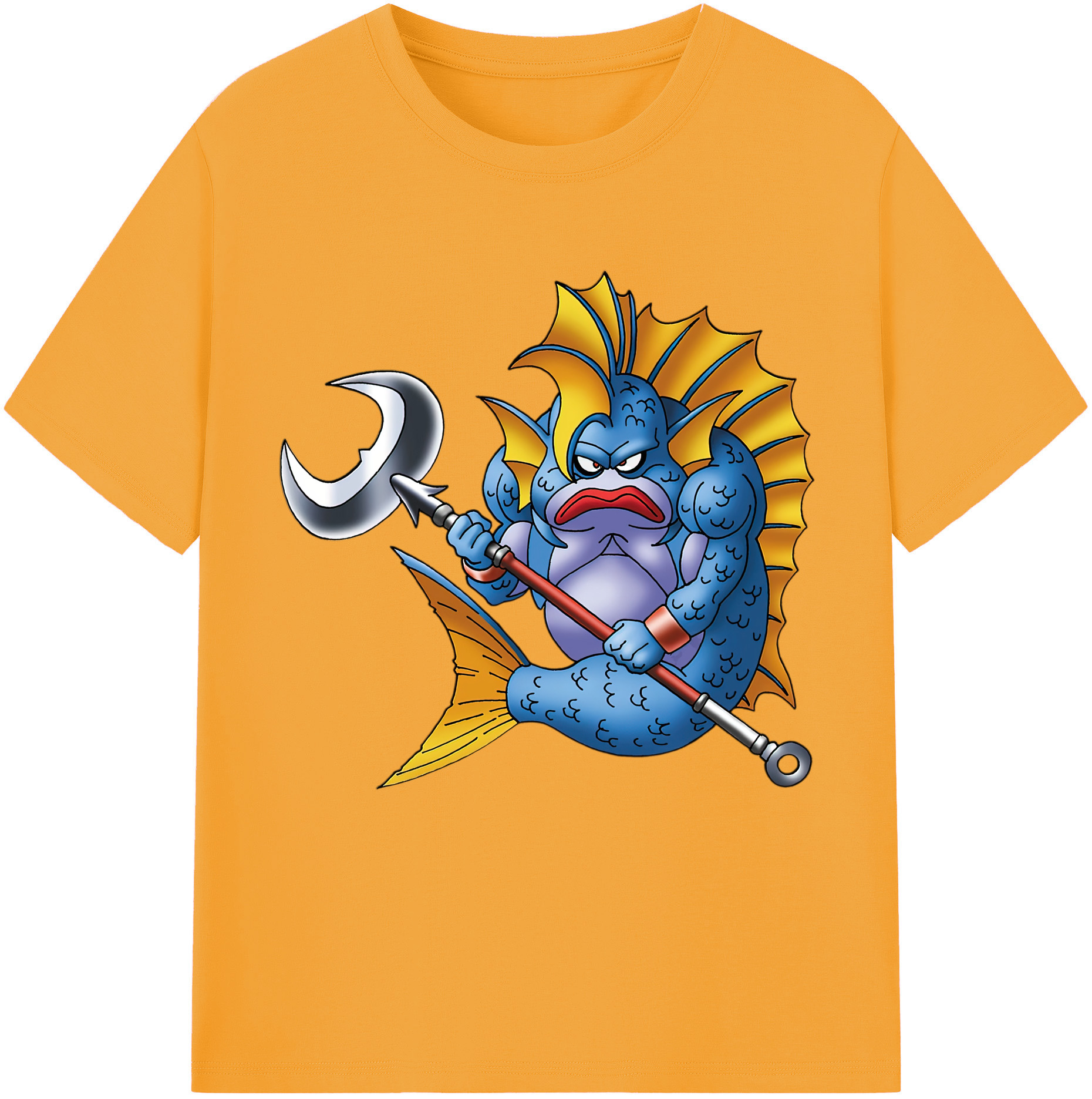 （画像用） ドラゴンクエスト Doragon Kuesuto Dragon Quest 綿100％半袖Tシャツ（フロントプリント）