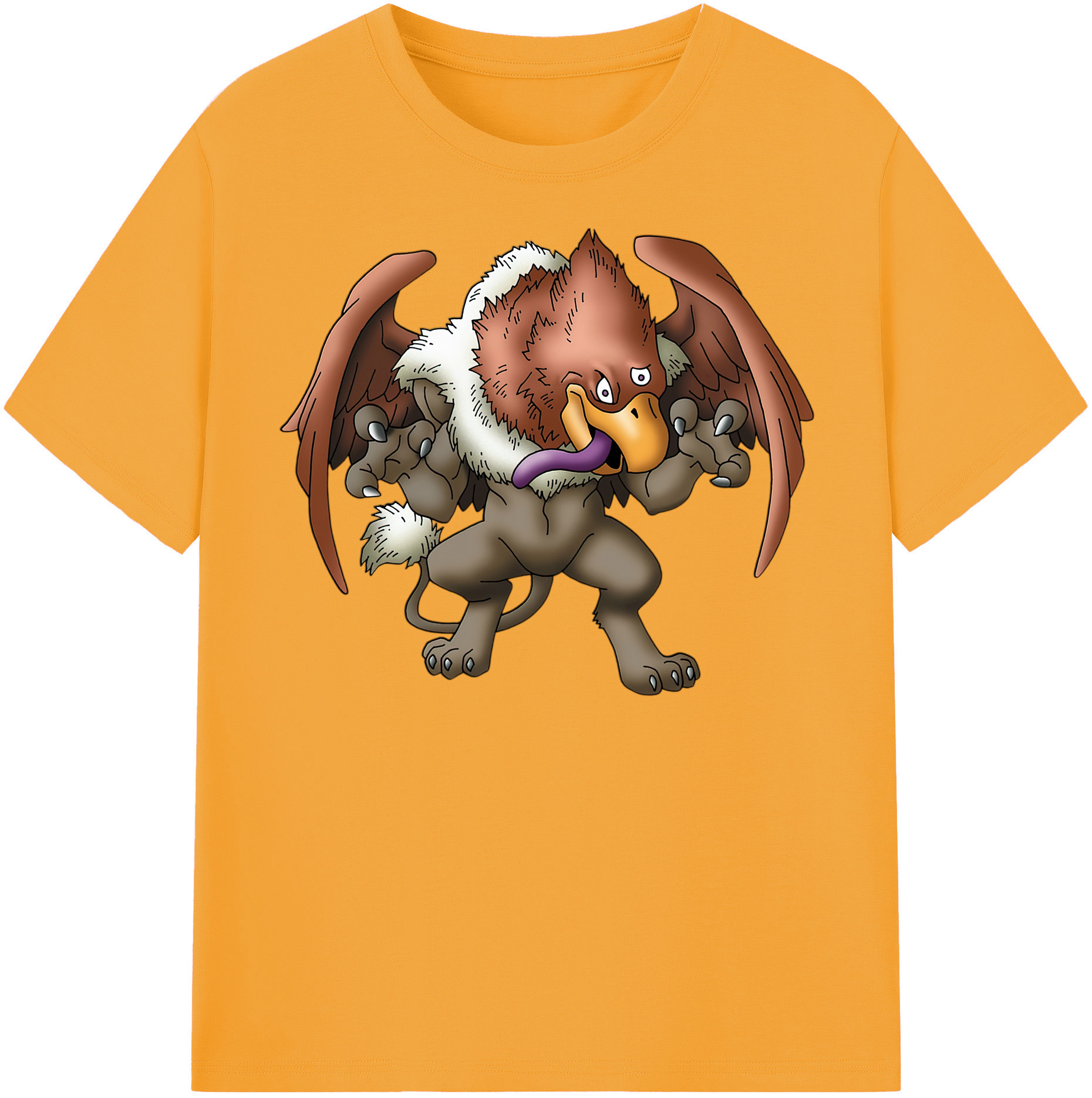 （画像用） ドラゴンクエスト Doragon Kuesuto Dragon Quest 綿100％半袖Tシャツ（フロントプリント）
