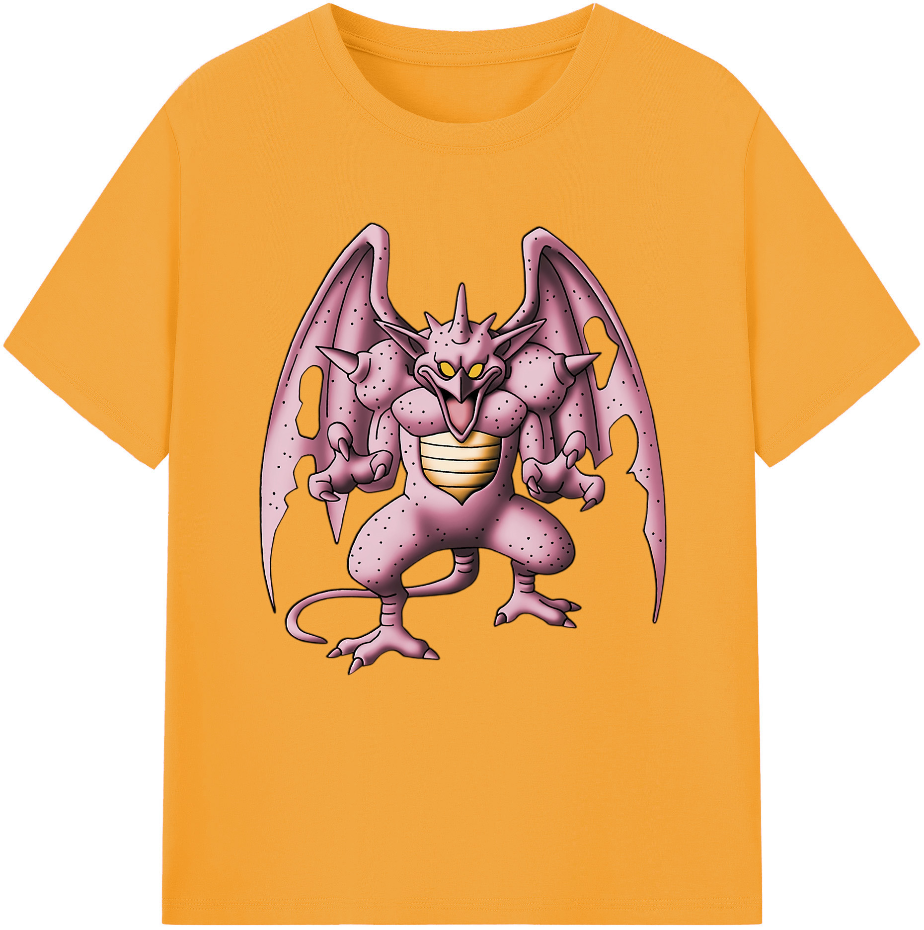 （画像用） ドラゴンクエスト Doragon Kuesuto Dragon Quest 綿100％半袖Tシャツ（フロントプリント）
