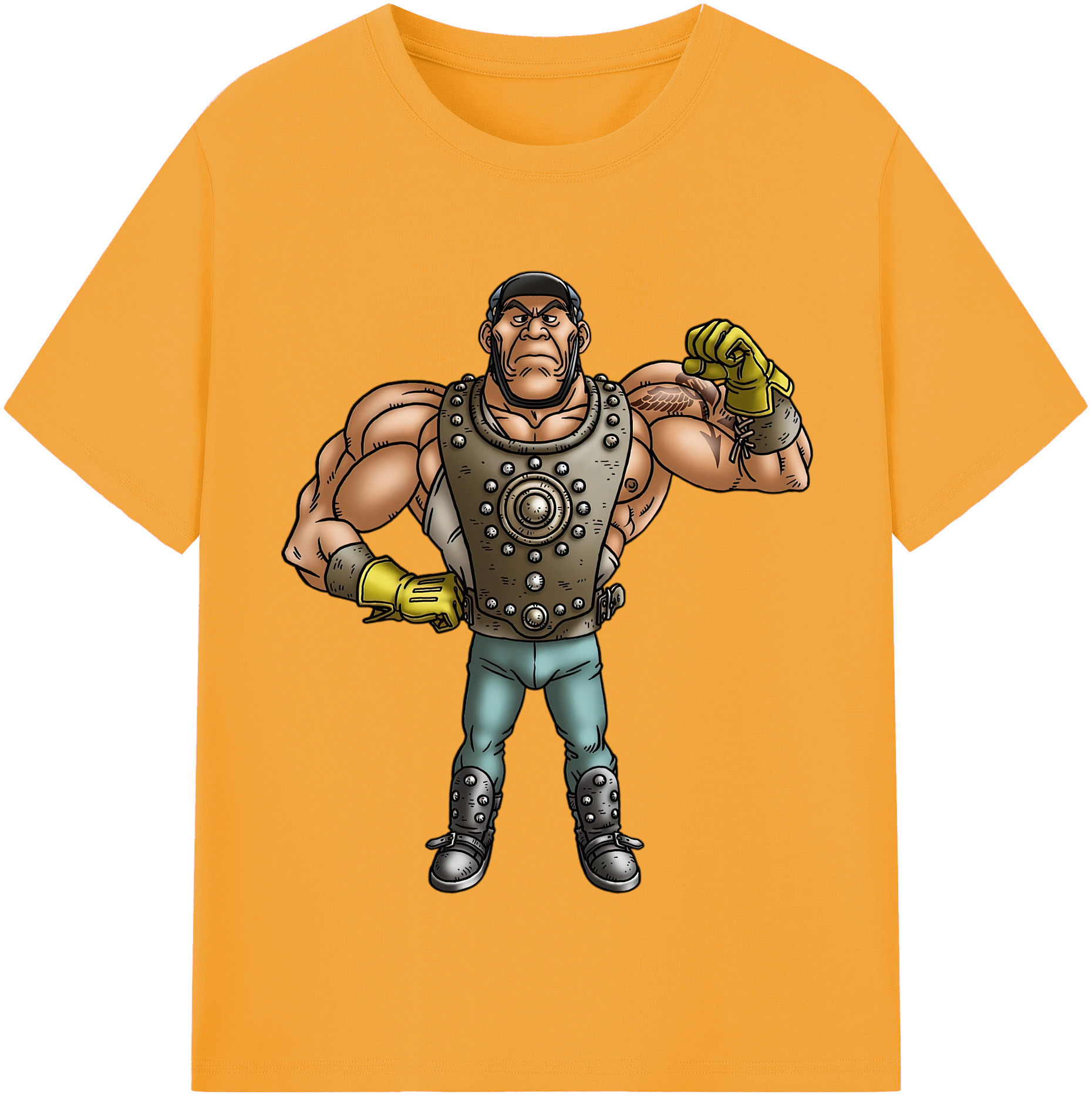 （画像用） ドラゴンクエスト Doragon Kuesuto Dragon Quest 綿100％半袖Tシャツ（フロントプリント）