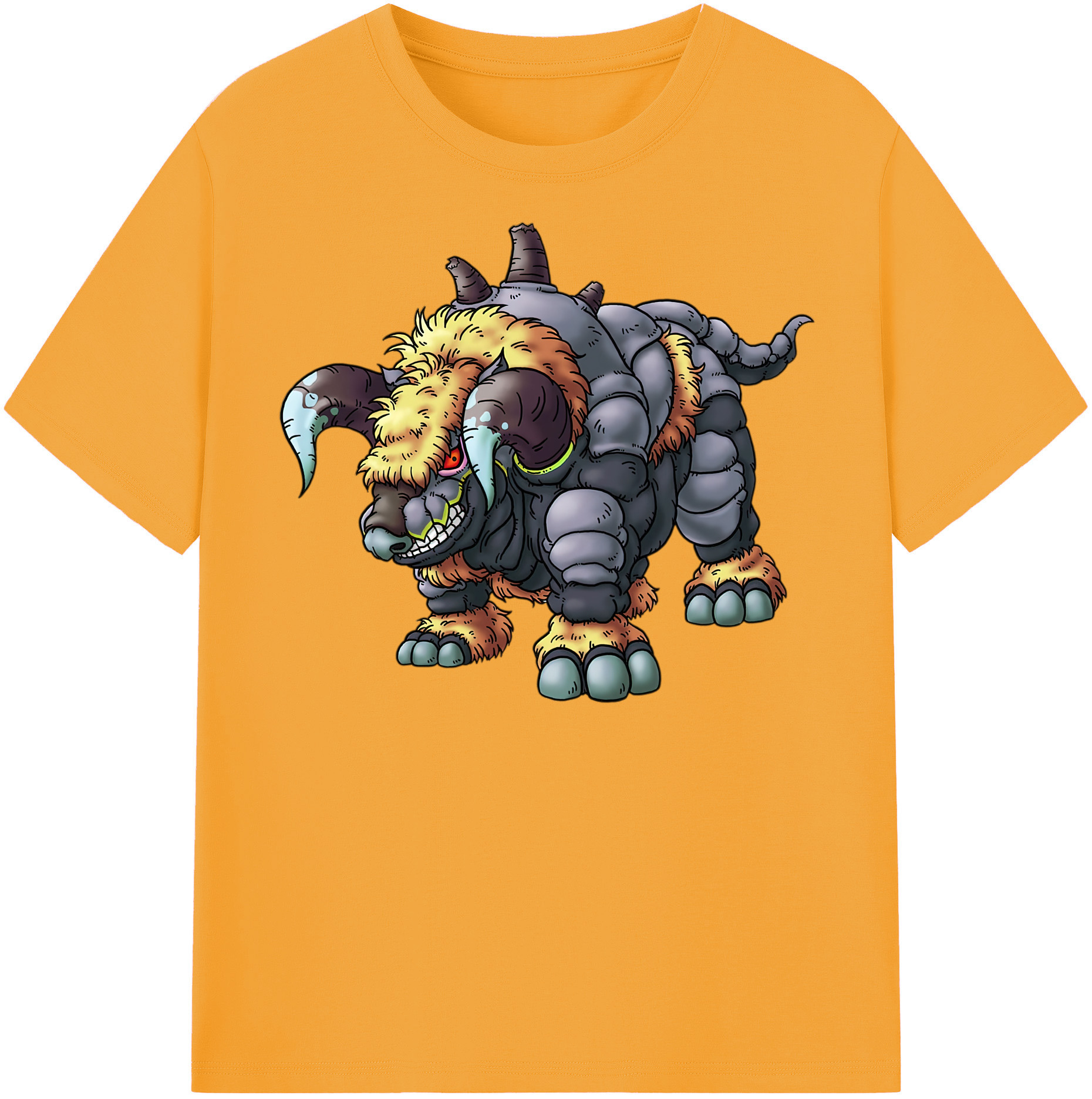（画像用） ドラゴンクエスト Doragon Kuesuto Dragon Quest 綿100％半袖Tシャツ（フロントプリント）