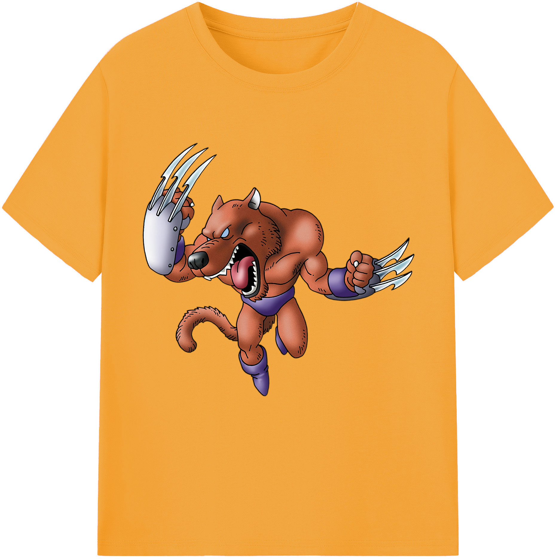 （画像用） ドラゴンクエスト Doragon Kuesuto Dragon Quest 綿100％半袖Tシャツ（フロントプリント）