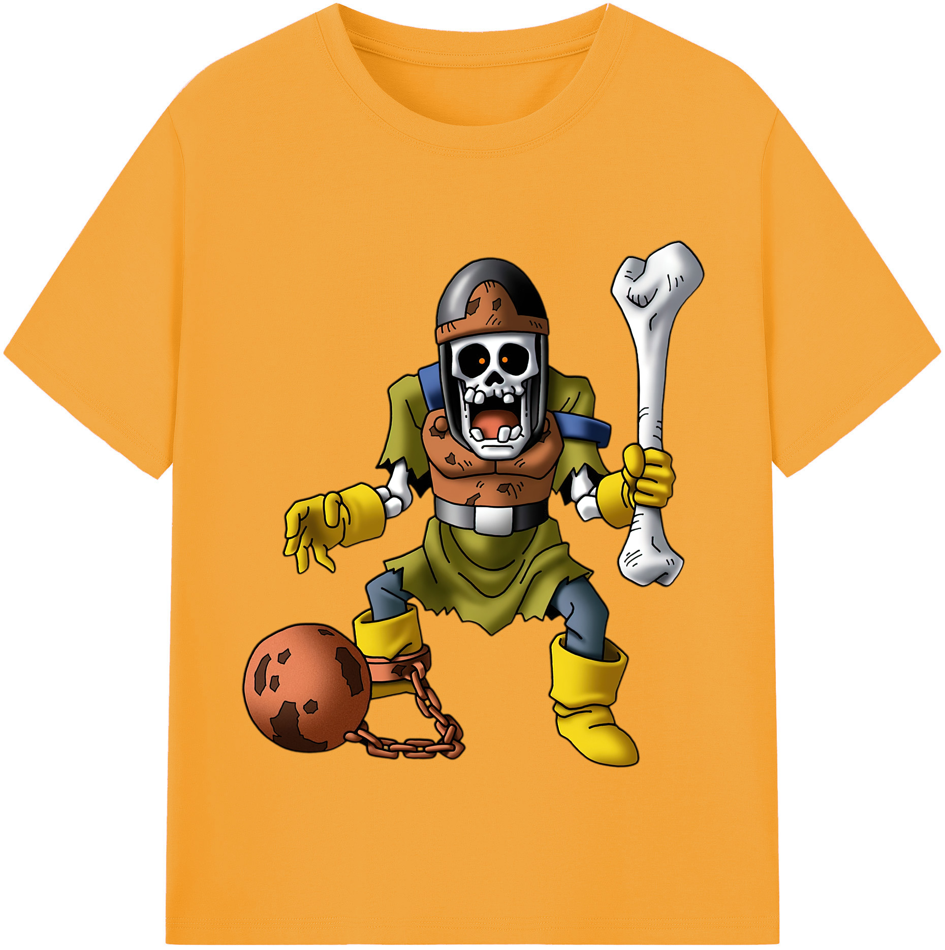 （画像用） ドラゴンクエスト Doragon Kuesuto Dragon Quest 綿100％半袖Tシャツ（フロントプリント）