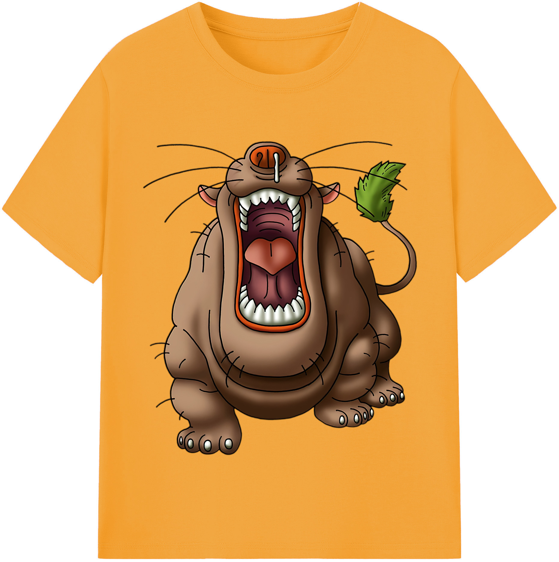 （画像用） ドラゴンクエスト Doragon Kuesuto Dragon Quest 綿100％半袖Tシャツ（フロントプリント）