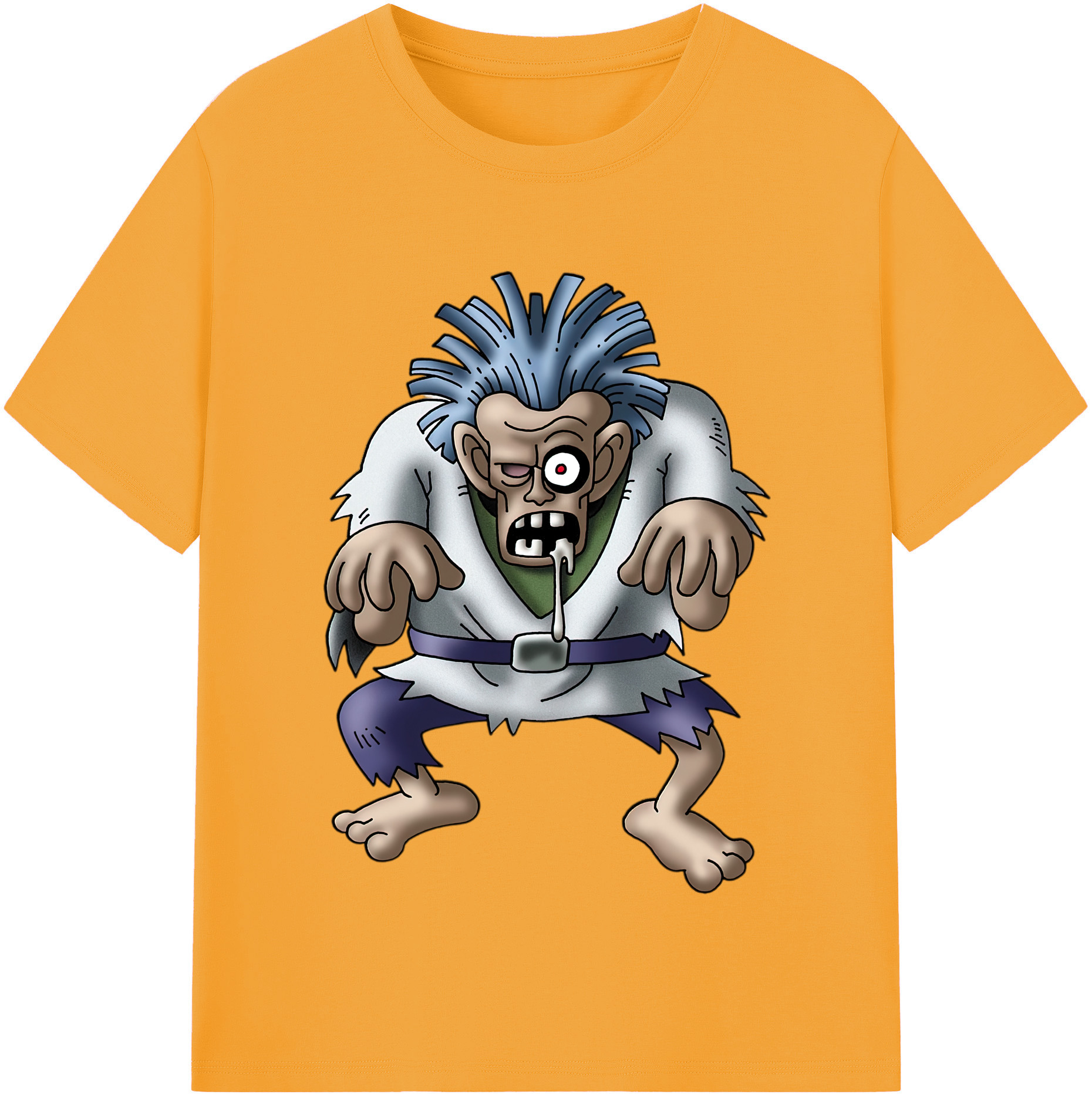 （画像用） ドラゴンクエスト Doragon Kuesuto Dragon Quest 綿100％半袖Tシャツ（フロントプリント）