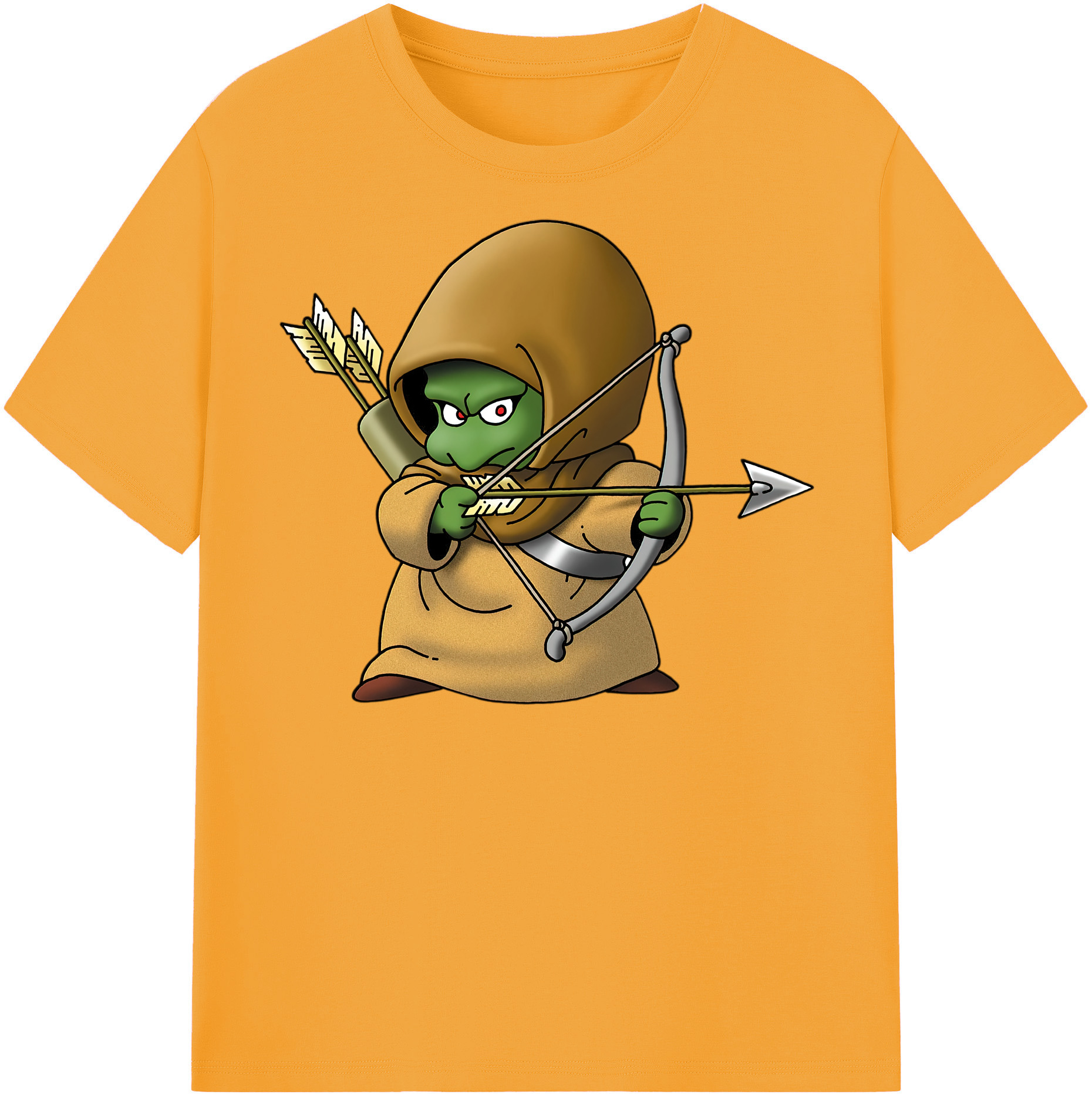 （画像用） ドラゴンクエスト Doragon Kuesuto Dragon Quest 綿100％半袖Tシャツ（フロントプリント）