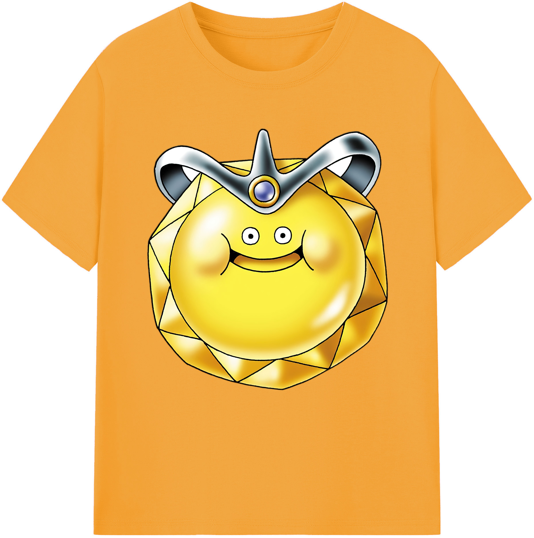 （画像用） ドラゴンクエスト Doragon Kuesuto Dragon Quest 綿100％半袖Tシャツ（フロントプリント）