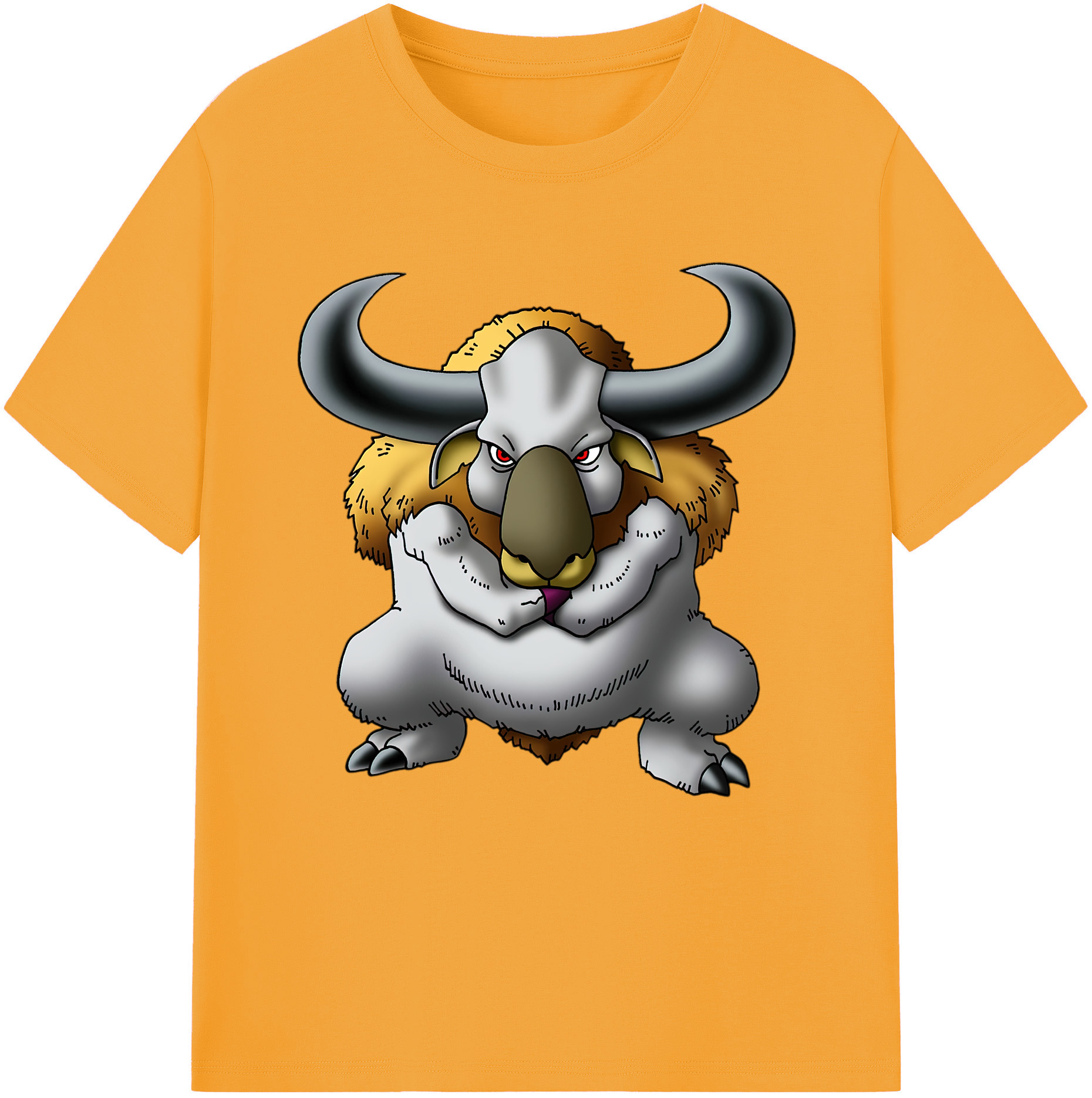 （画像用） ドラゴンクエスト Doragon Kuesuto Dragon Quest 綿100％半袖Tシャツ（フロントプリント）