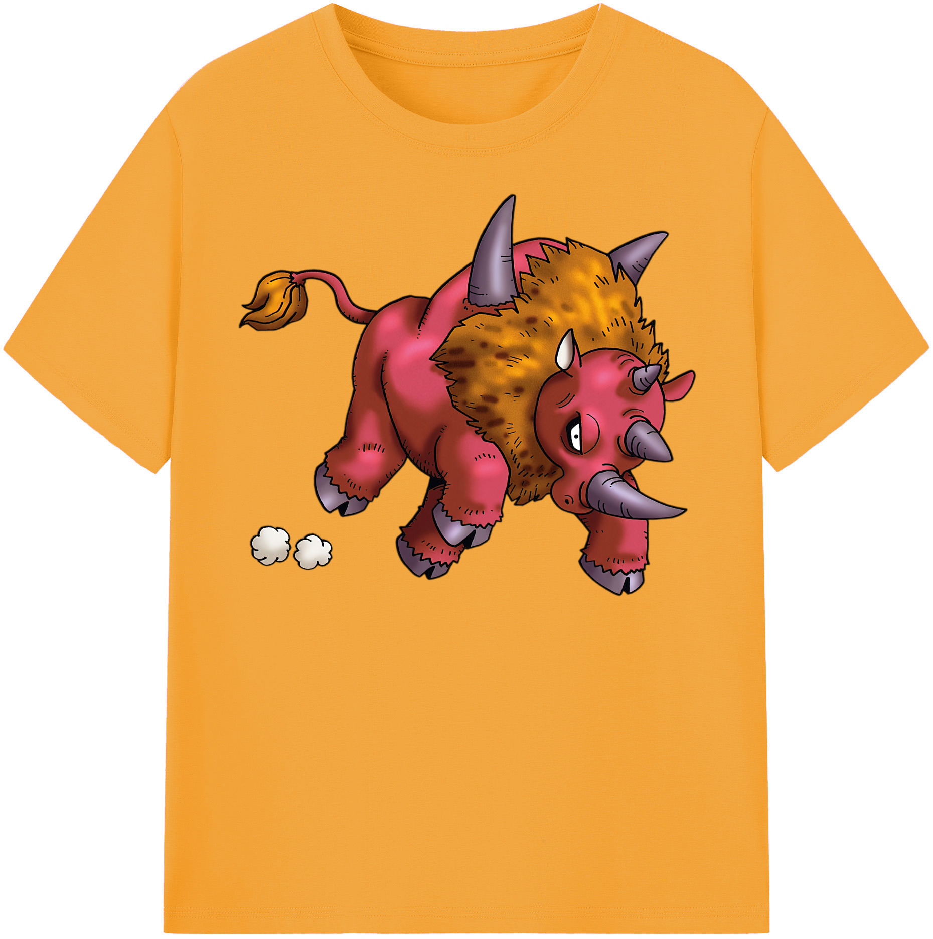 （画像用） ドラゴンクエスト Doragon Kuesuto Dragon Quest 綿100％半袖Tシャツ（フロントプリント）