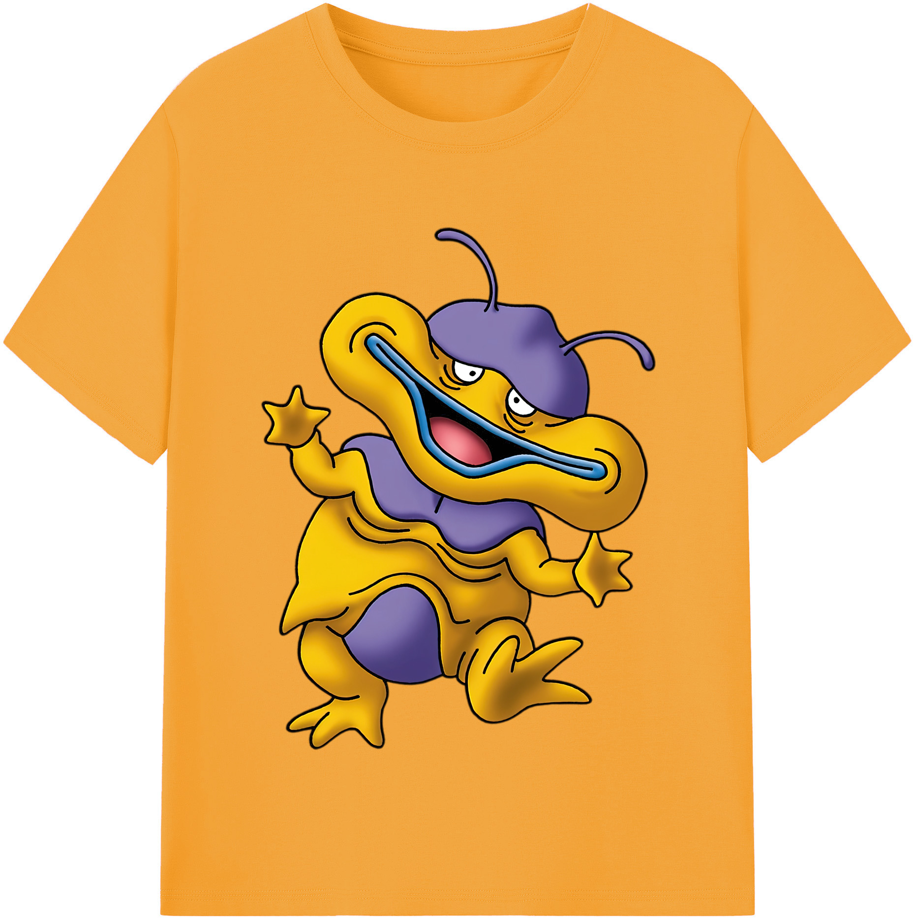 （画像用） ドラゴンクエスト Doragon Kuesuto Dragon Quest 綿100％半袖Tシャツ（フロントプリント）